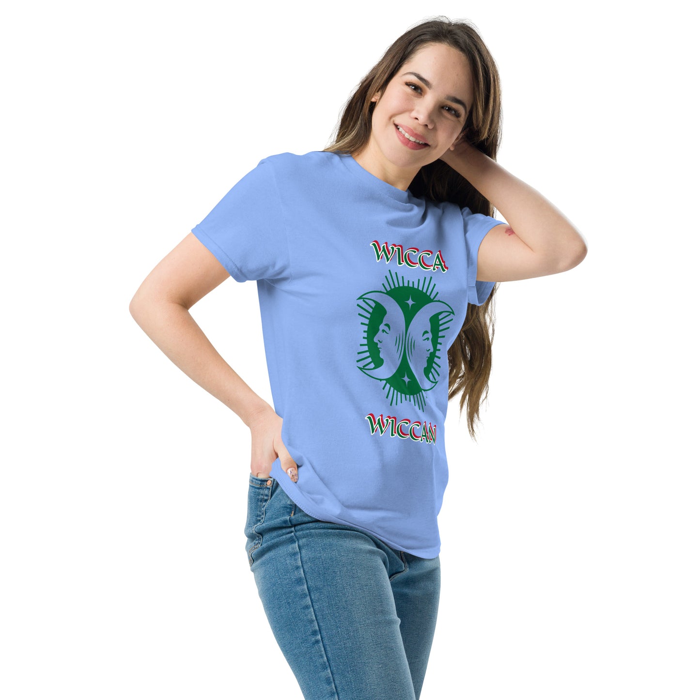 Wicca Green Wiccan Unisex classic tee