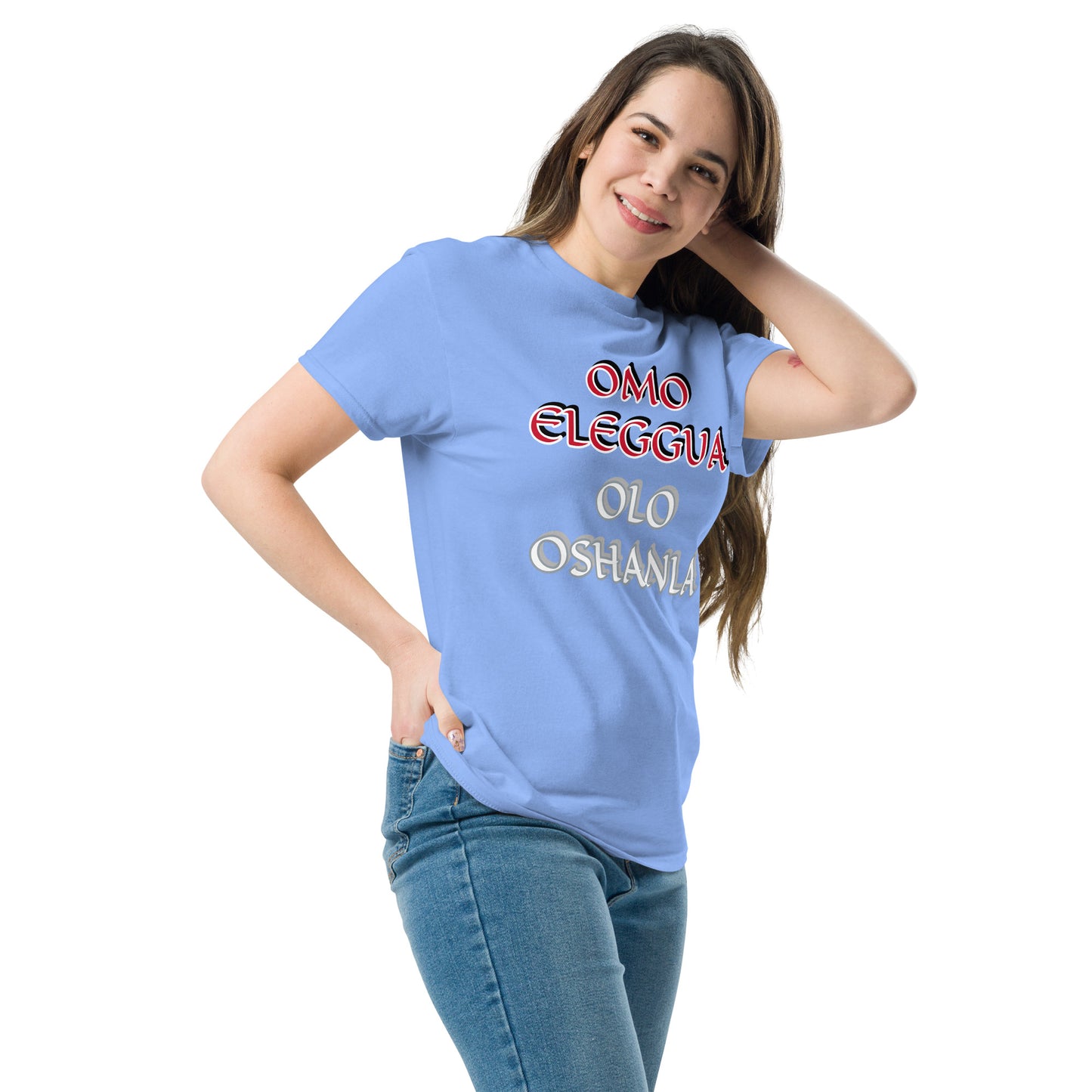 Omo Eleggua Olo OSHANLA Lucumi Unisex classic tee