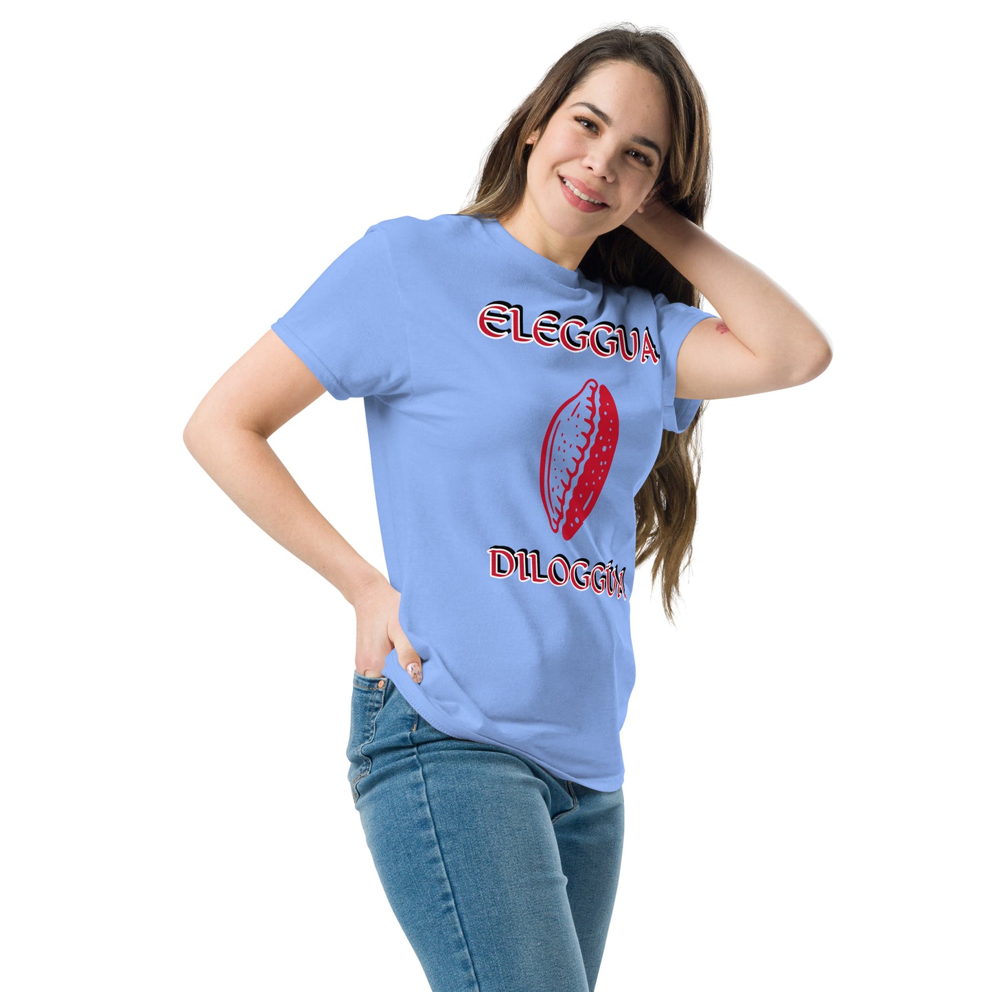 Eleggua Dilogun Lucumi Red Unisex classic tee