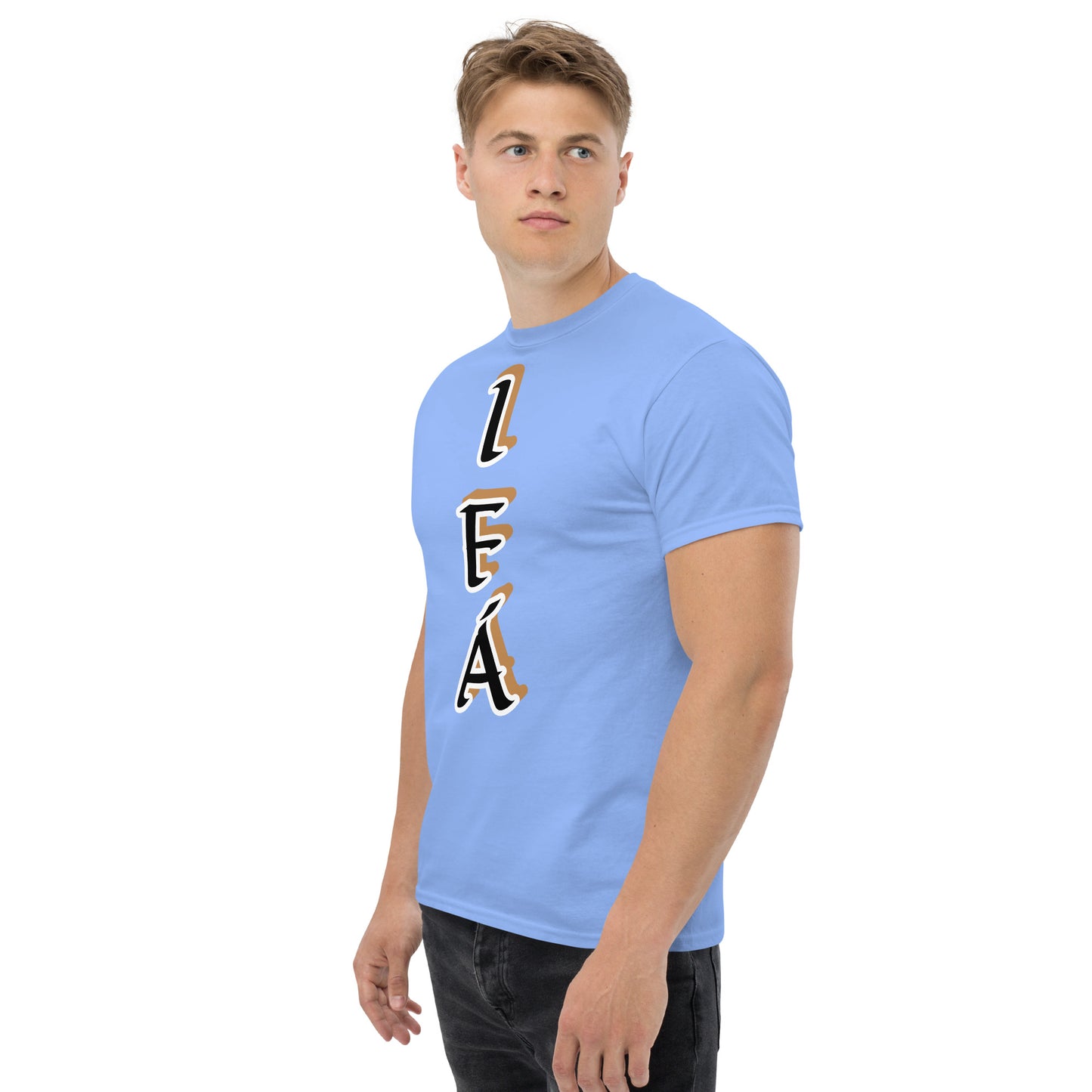 IFÁ Vertical Black/Gold Unisex classic tee