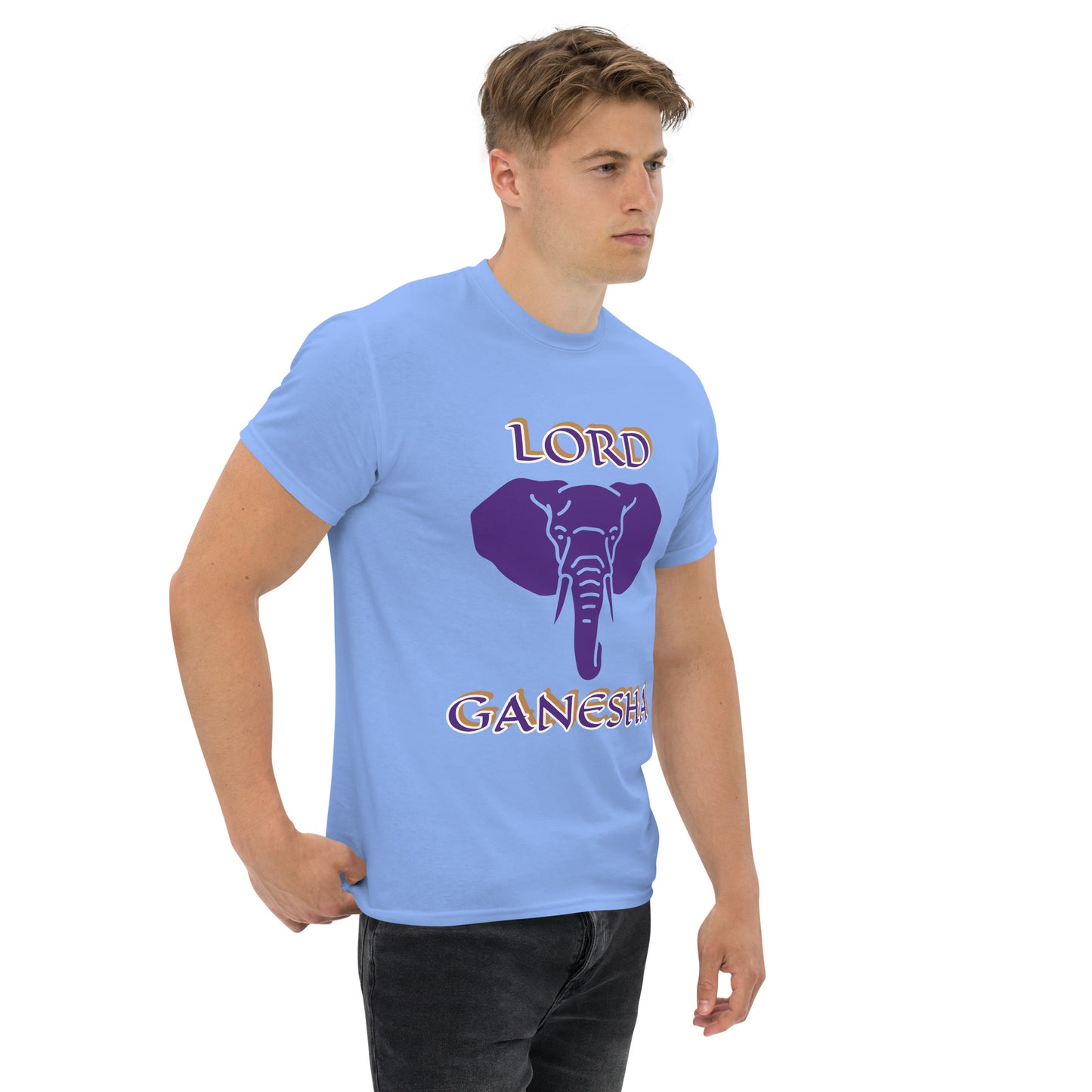 Lord Ganesha Purple Unisex classic tee