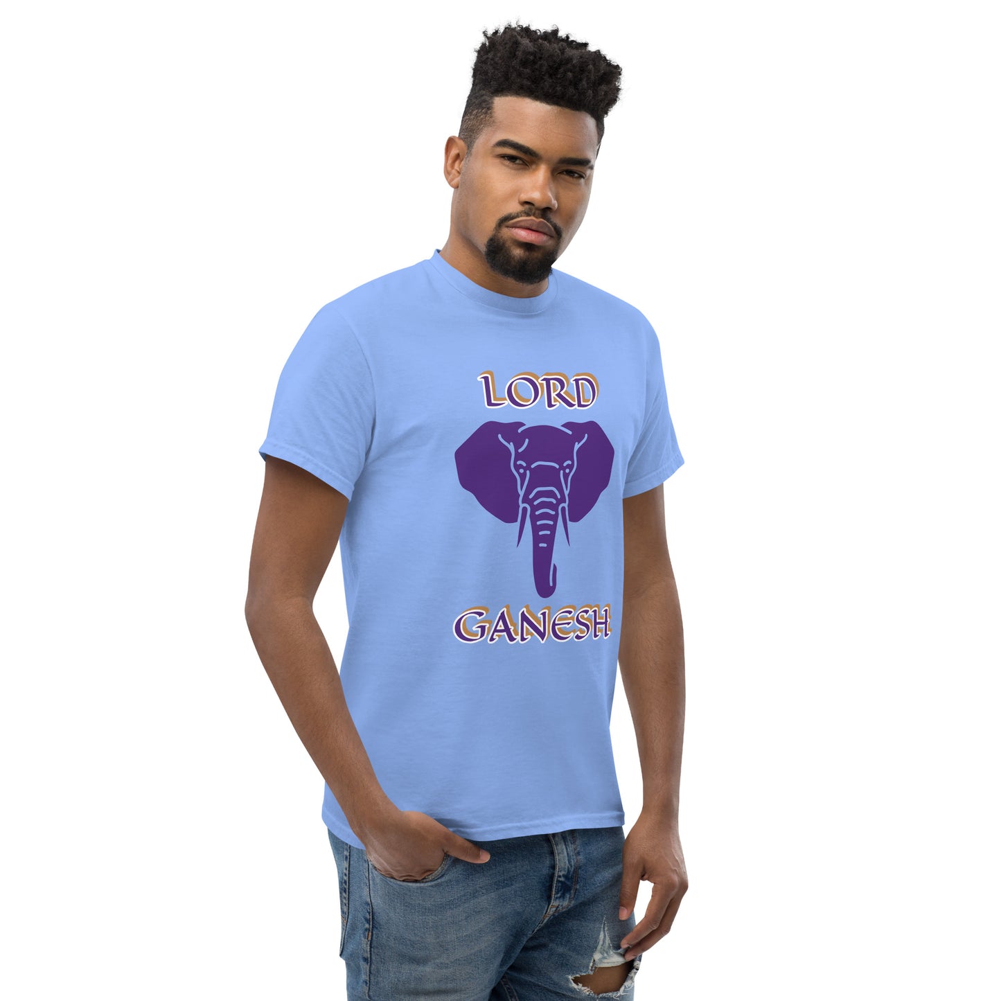 Lord Ganesh Purple Unisex classic tee