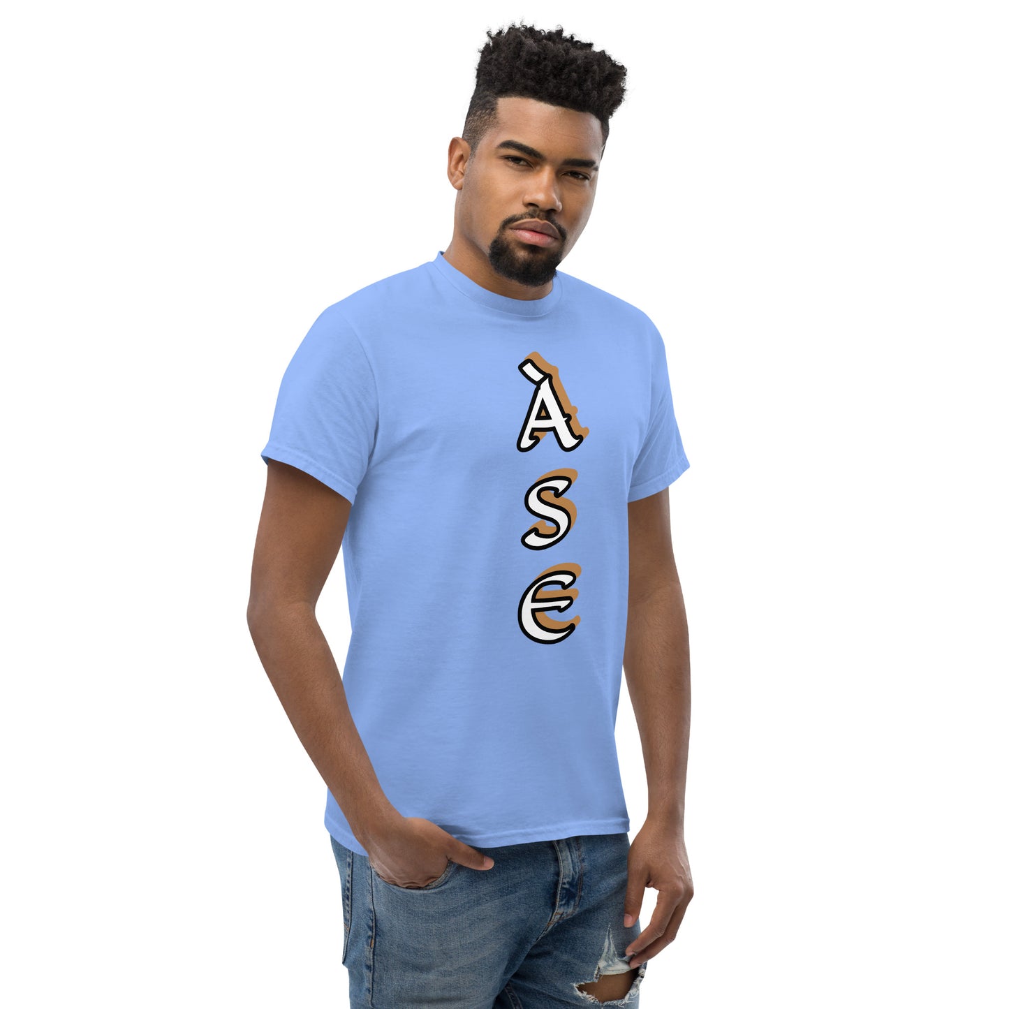 Ase white/gold Unisex classic tee