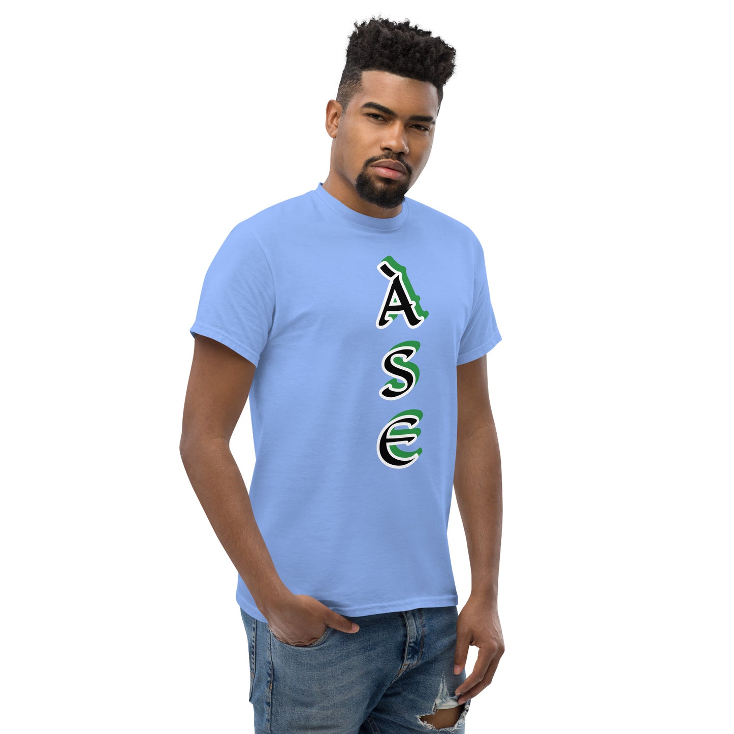 Ase Aje ju Ogun 3 vertical Unisex classic tee