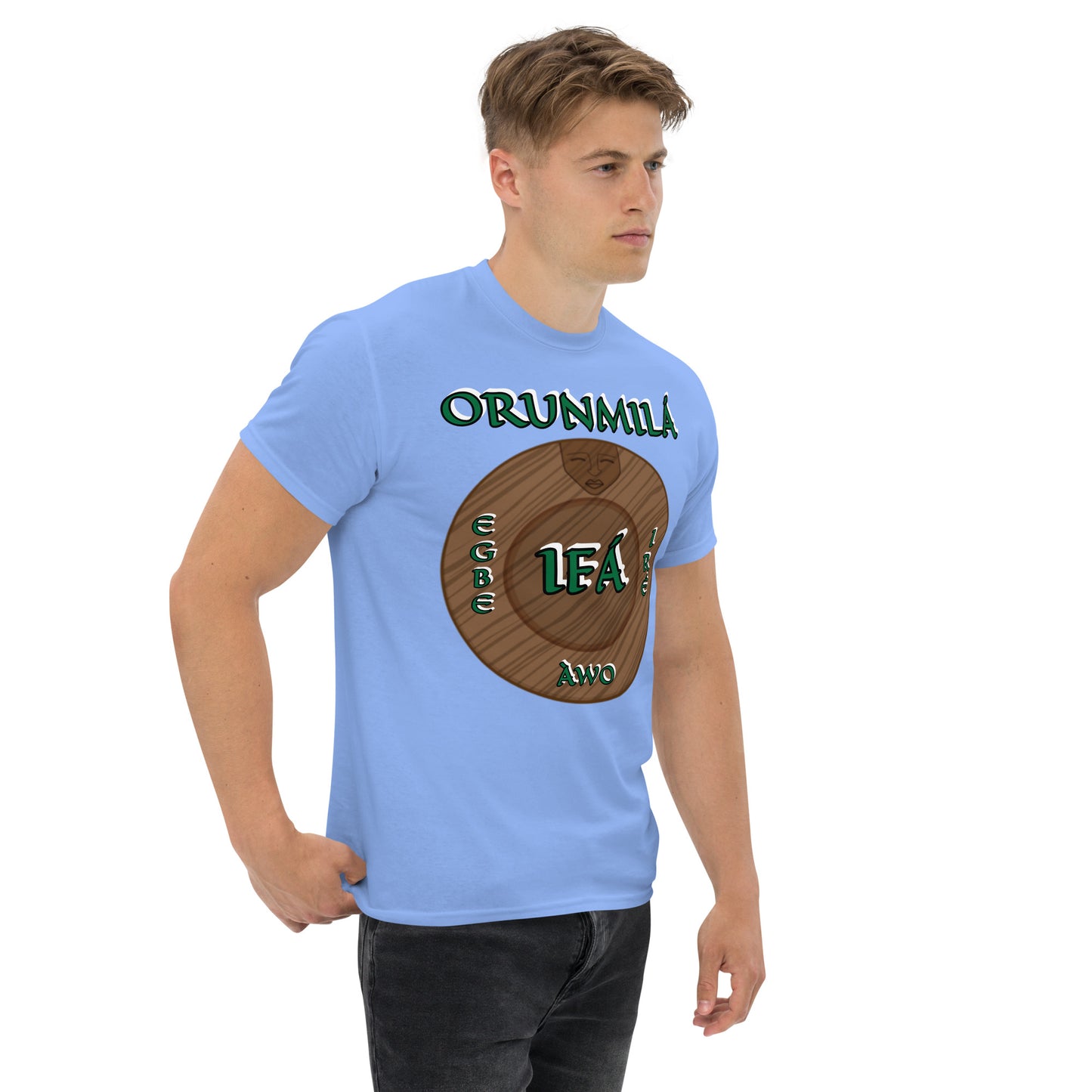 ORUNMILÁ Egbe IRÉ ÀWO Logo  Ifa Aje ju Ogun Unisex classic tee