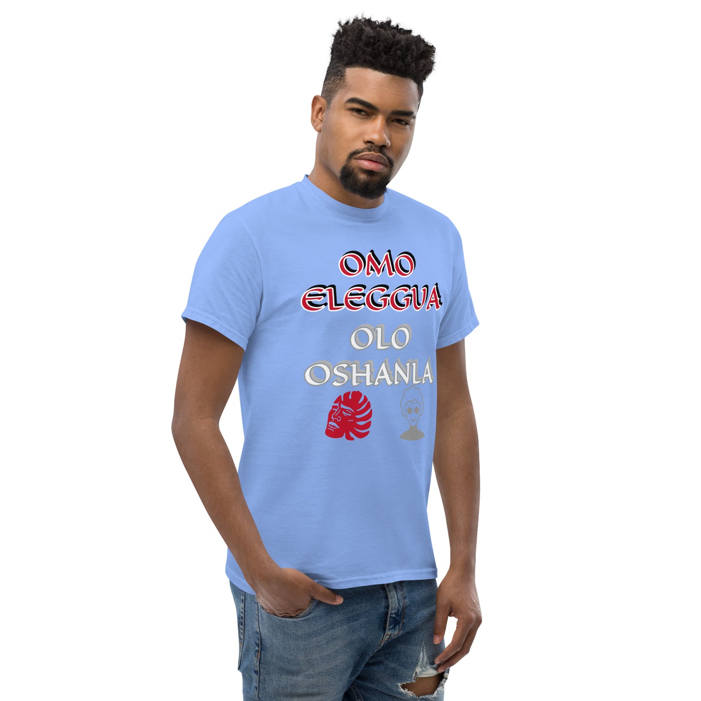 Omo Eleggua Olo OSHANLA icon Lucumi Unisex classic tee