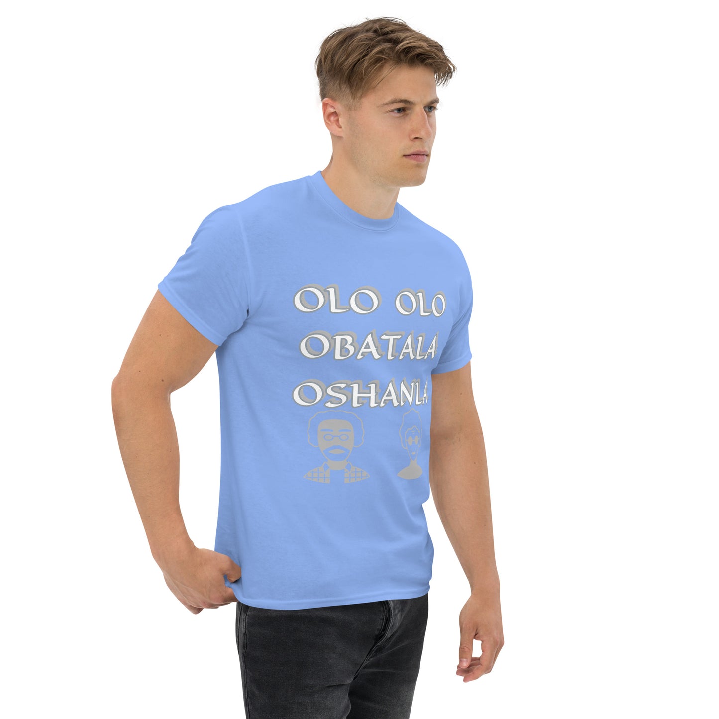 Olo Olo Obatala Oshanla Lucumi icon Unisex classic tee