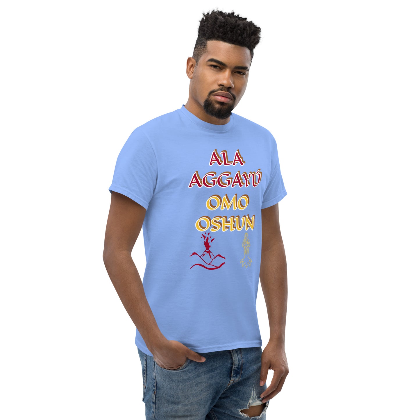 Ala Aggayu Omo Oshun Ololodi Lucumi icon Unisex classic tee
