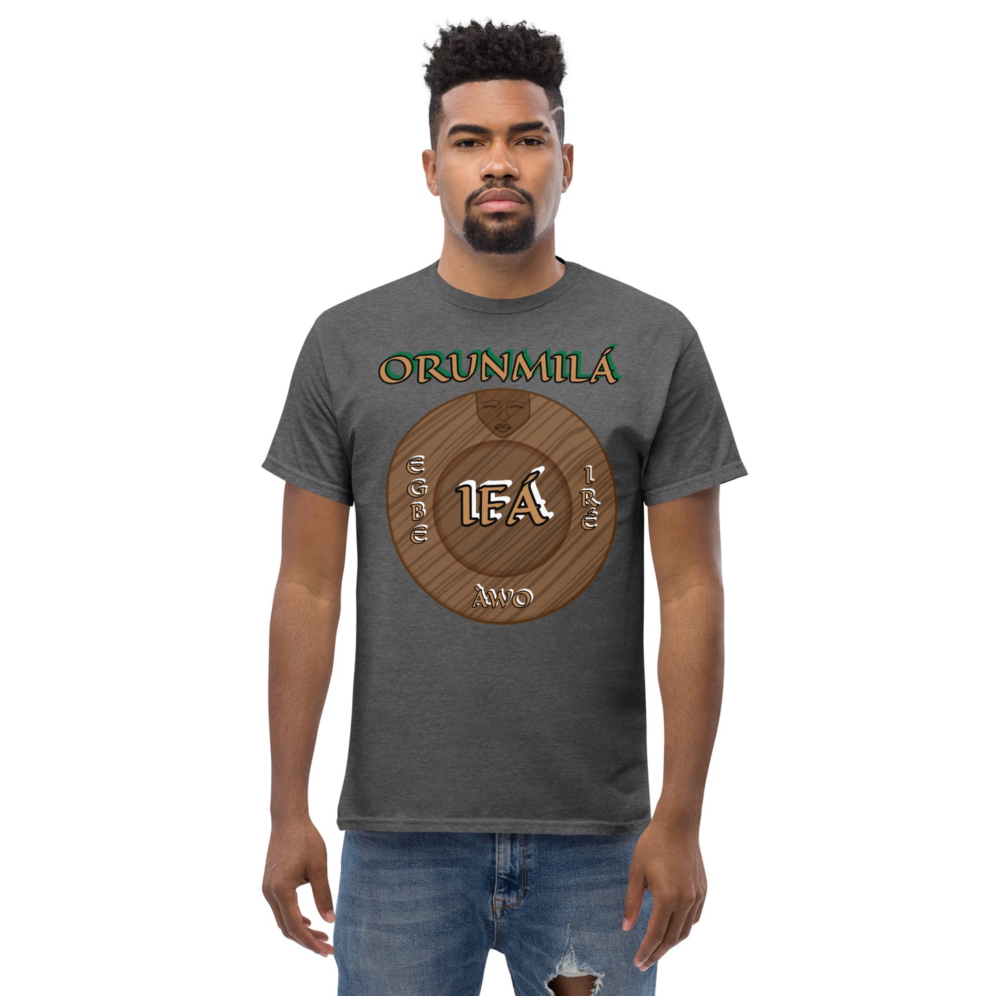 ORUNMILÁ Egbe IRÉ ÀWO Ifa Gold Unisex classic tee