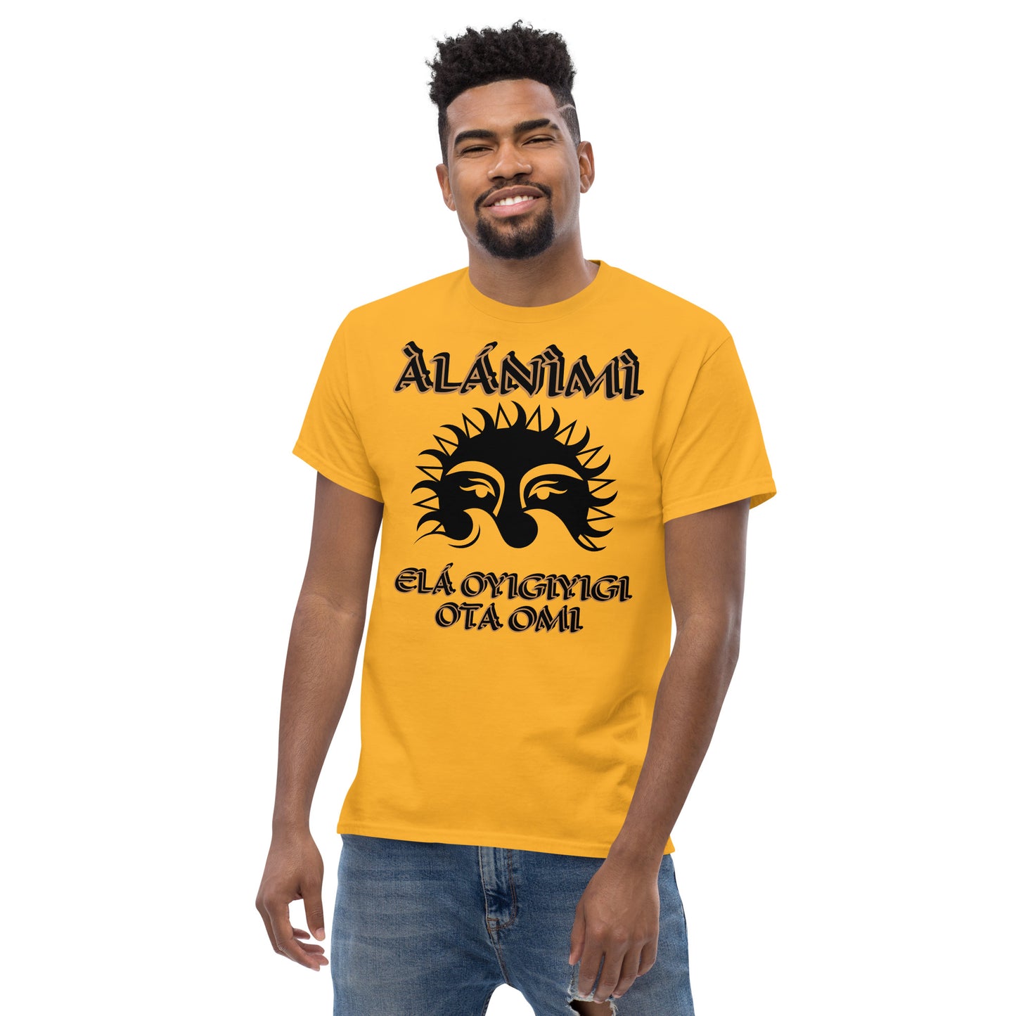 Alanimi Black Icon Unisex classic tee