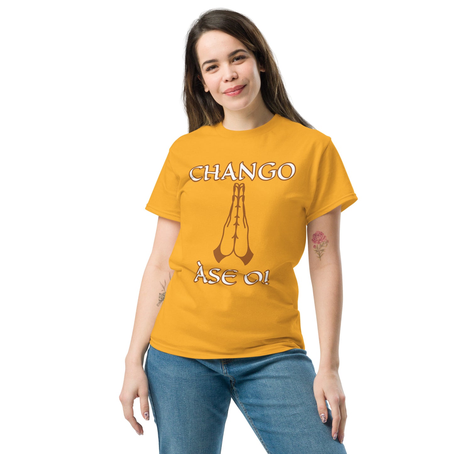 Chango Lucumi Ase o Unisex classic tee