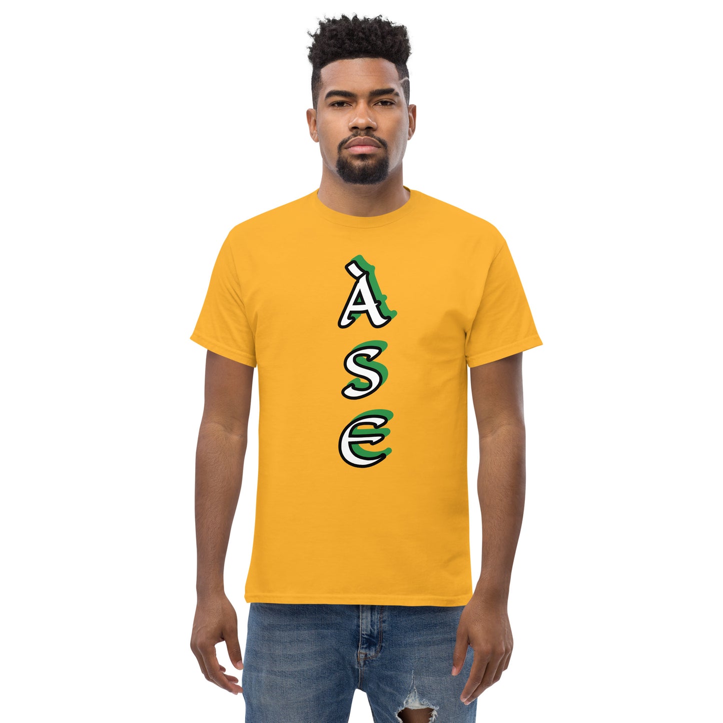 Ase  Aje ju Ogun 2 vertical Unisex classic tee