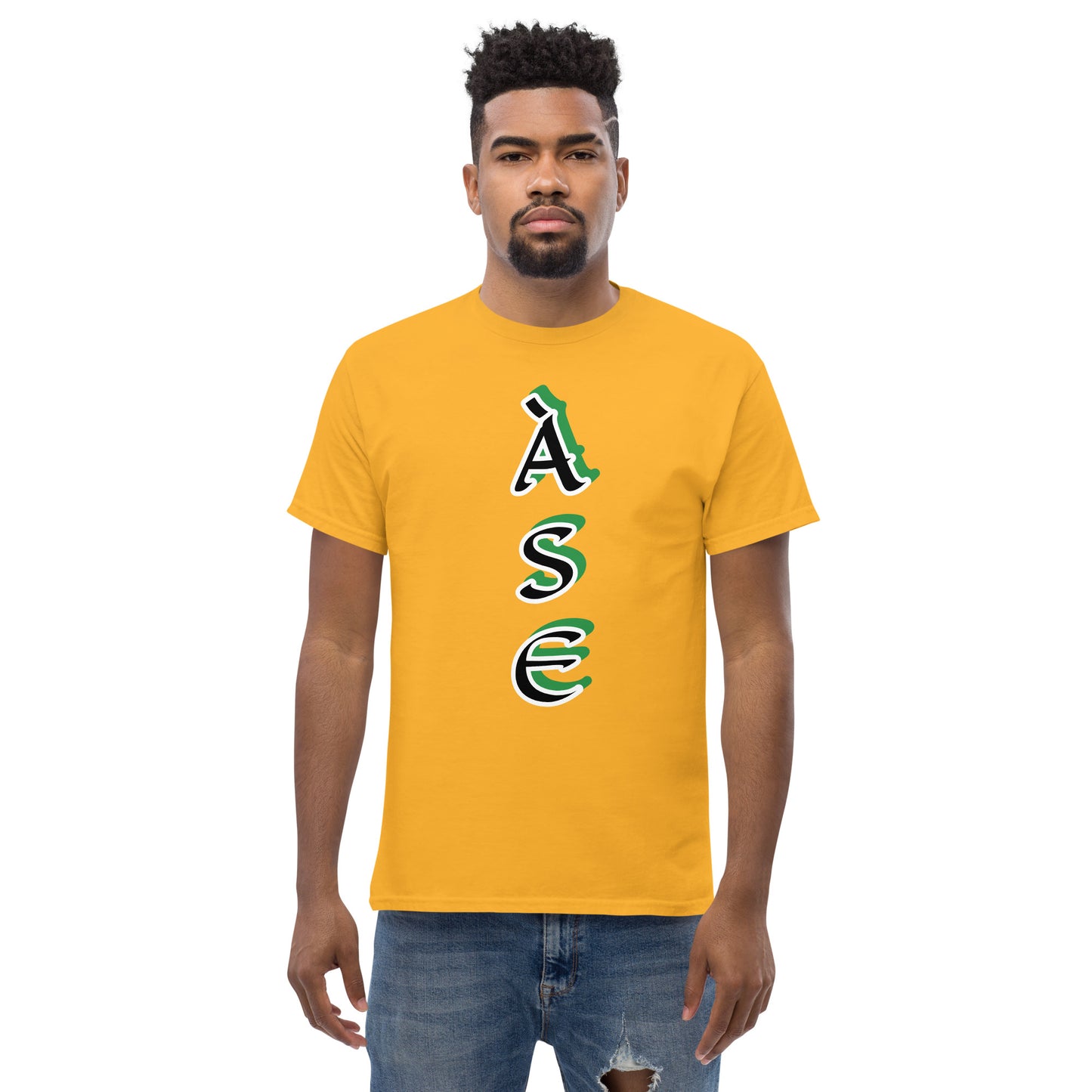 Ase Aje ju Ogun 3 vertical Unisex classic tee