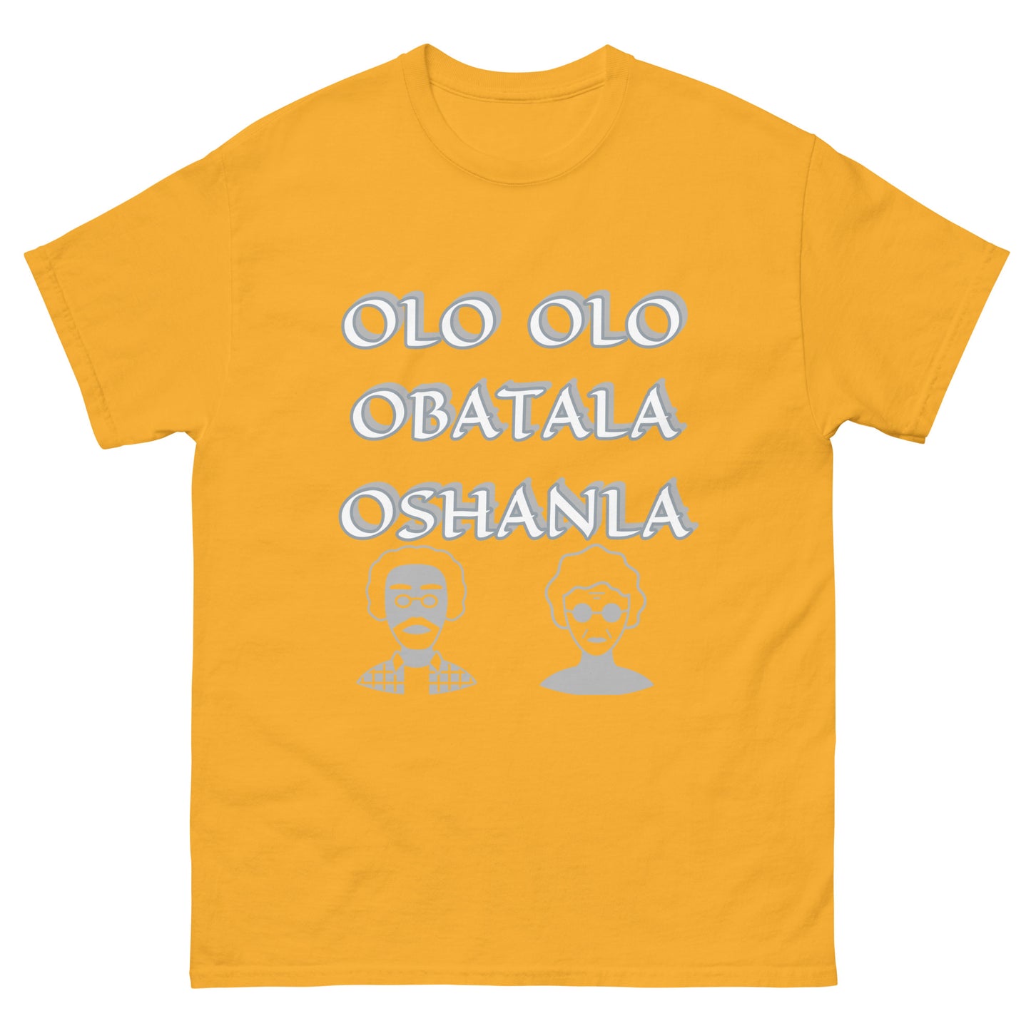 Olo Olo Obatala Oshanla Lucumi icon Unisex classic tee