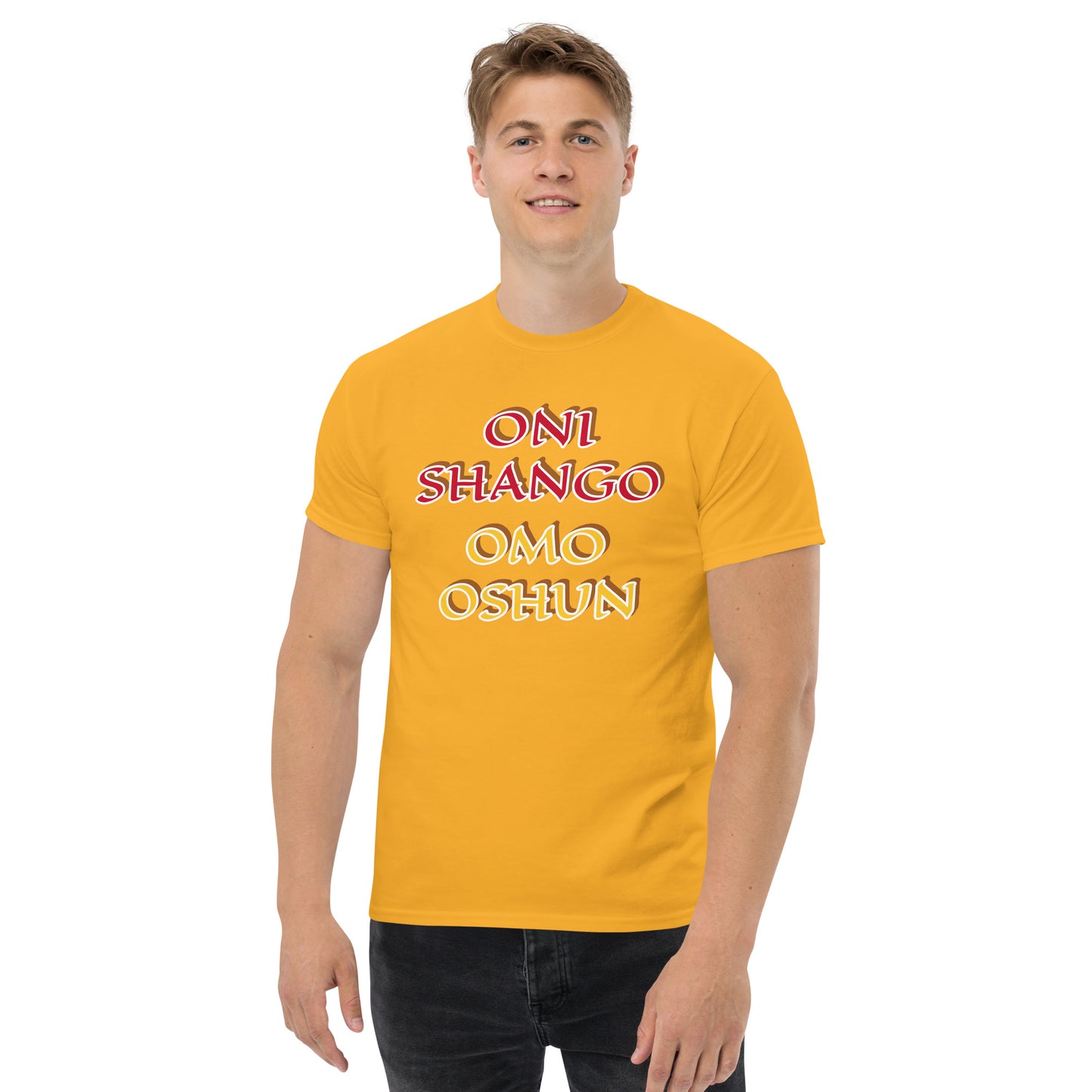 Oni Shango Omo Oshun Lucumi Unisex classic tee