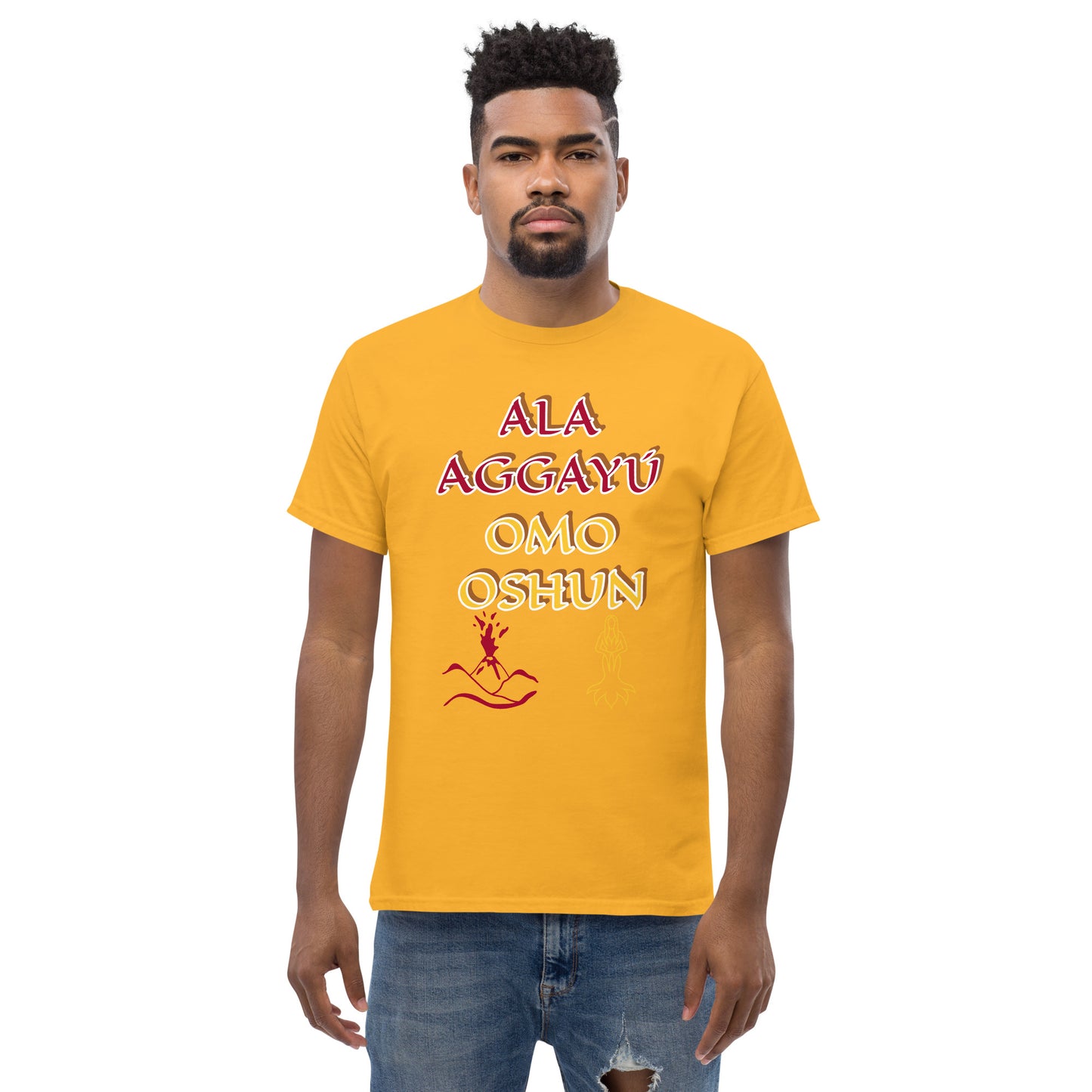 Ala Aggayu Omo Oshun Ololodi Lucumi icon Unisex classic tee