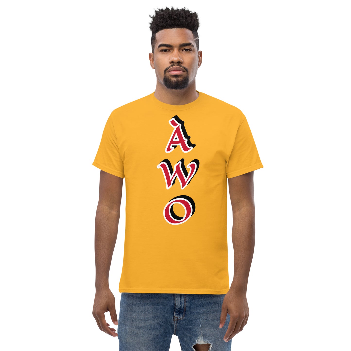 ÀWO Vertical Signature Unisex classic tee