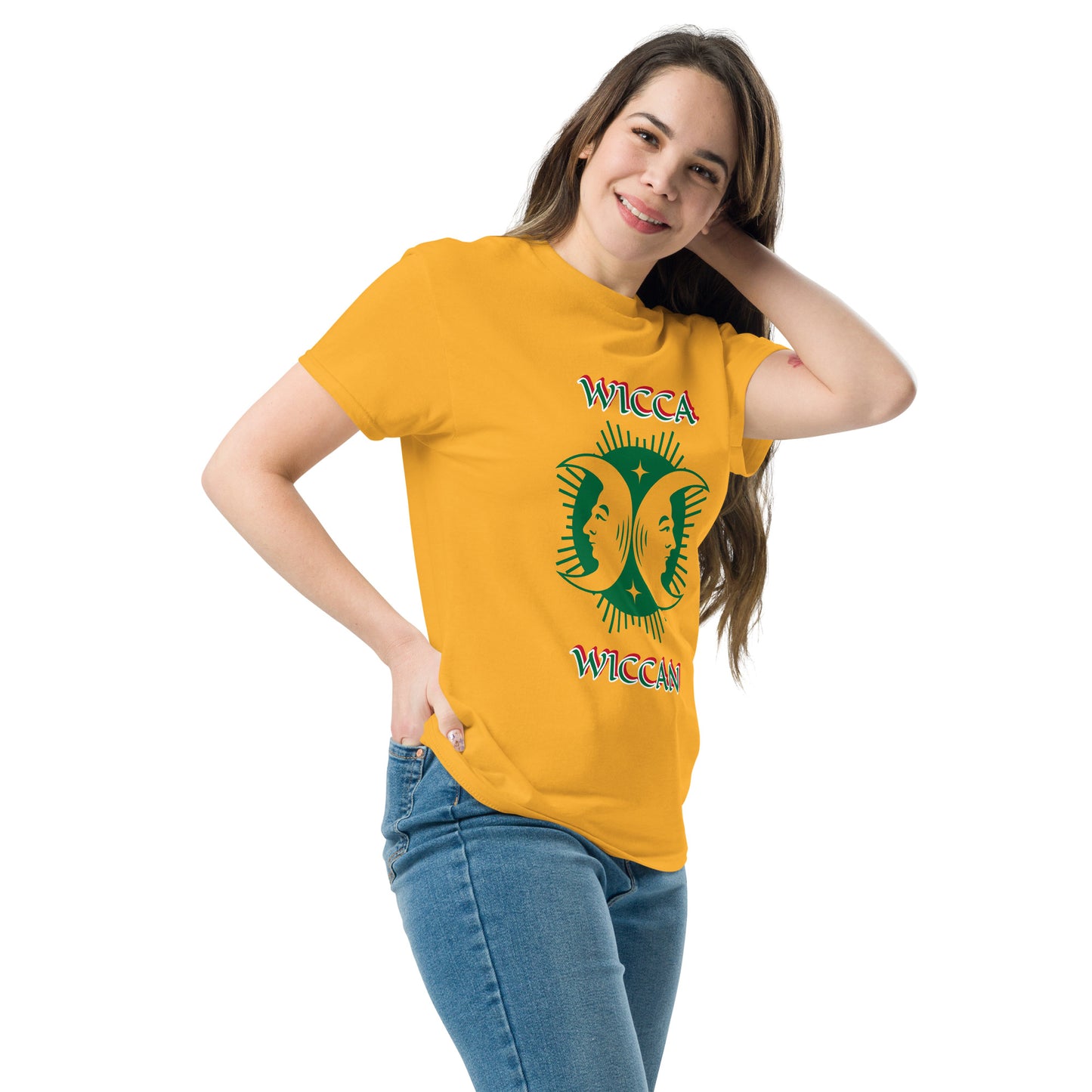 Wicca Green Wiccan Unisex classic tee