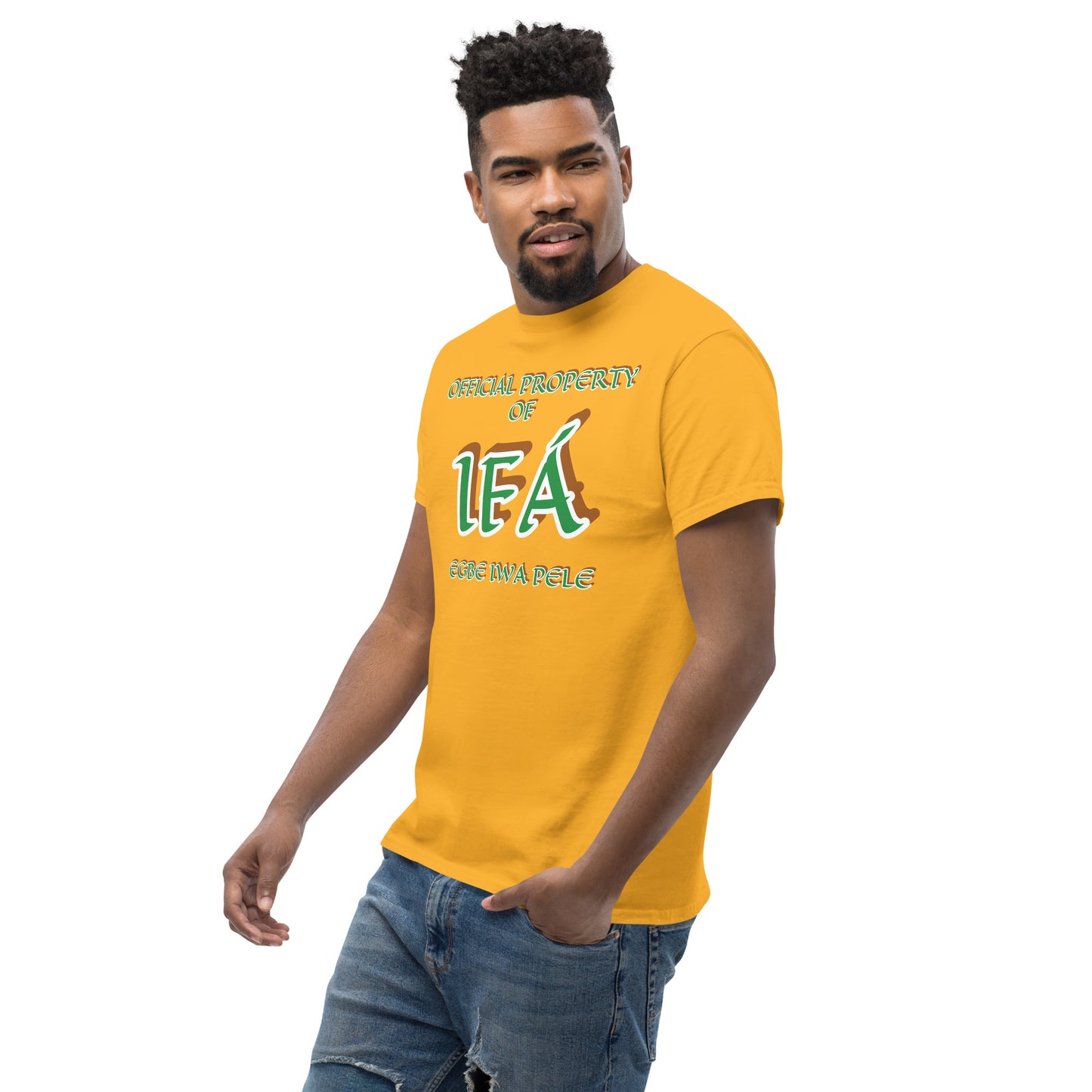 Official Property of Egbe Iwa Pele Àwo Unisex classic tee