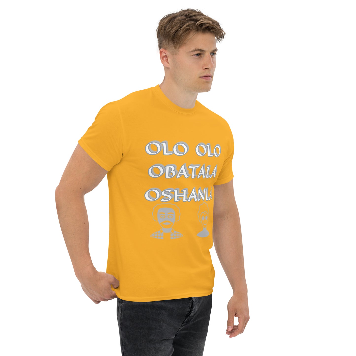 Olo Olo Obatala Oshanla Lucumi icon Unisex classic tee