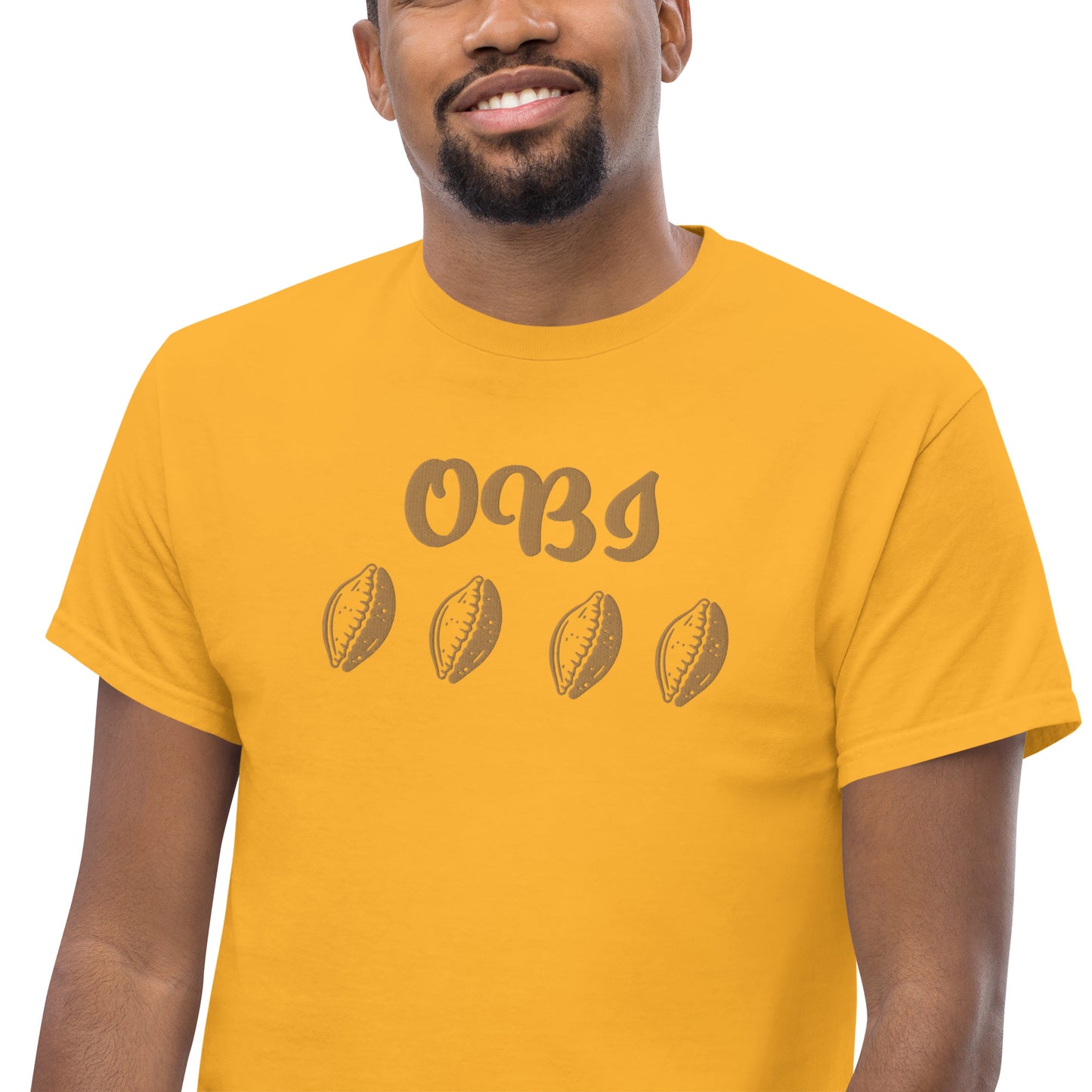 OBI Gold Embroidered Unisex classic tee