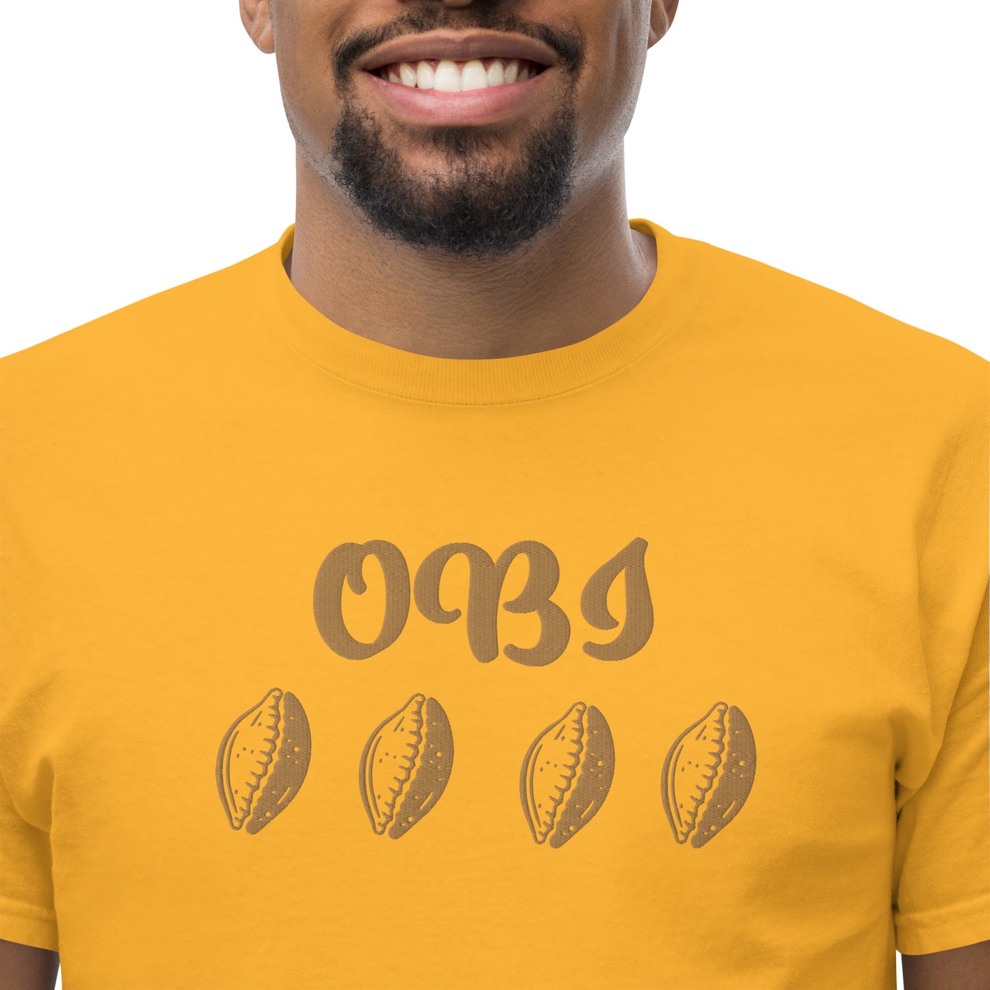 OBI Gold Embroidered Unisex classic tee