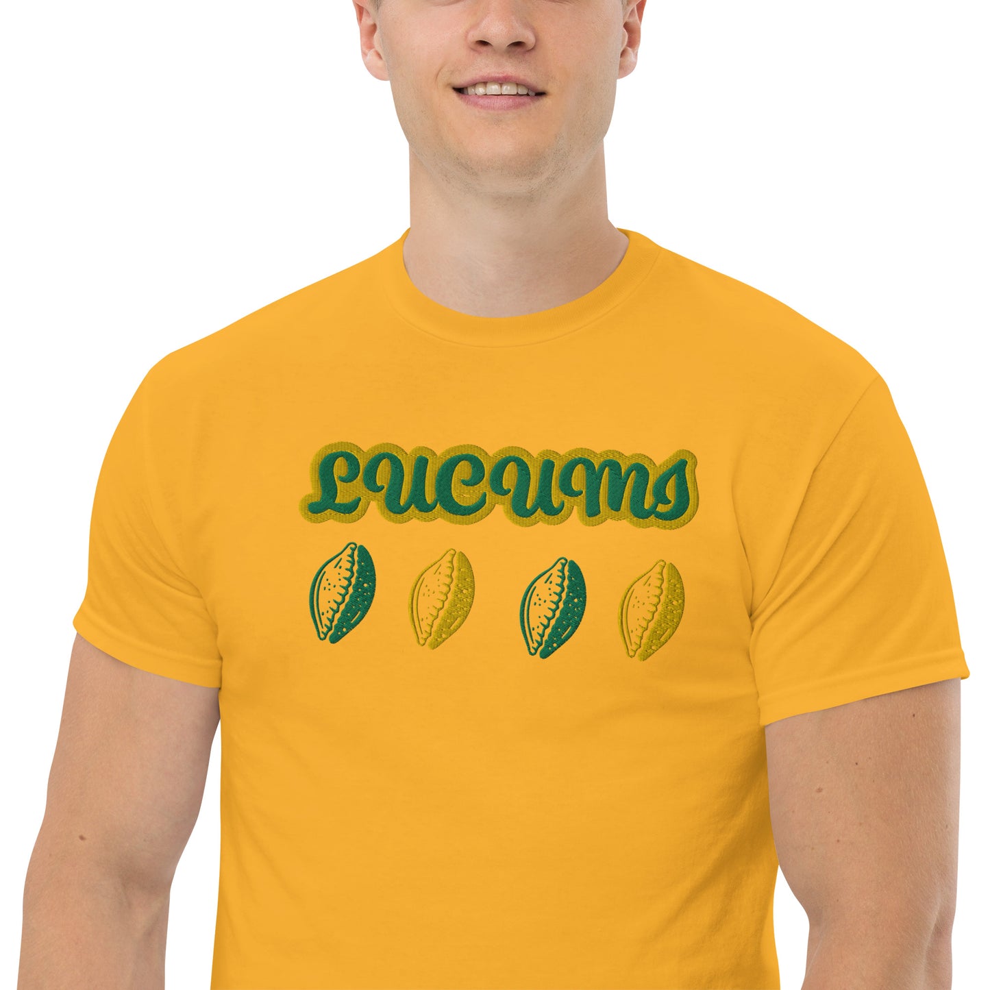 Lucumi Cowrie Embroidered Unisex classic tee