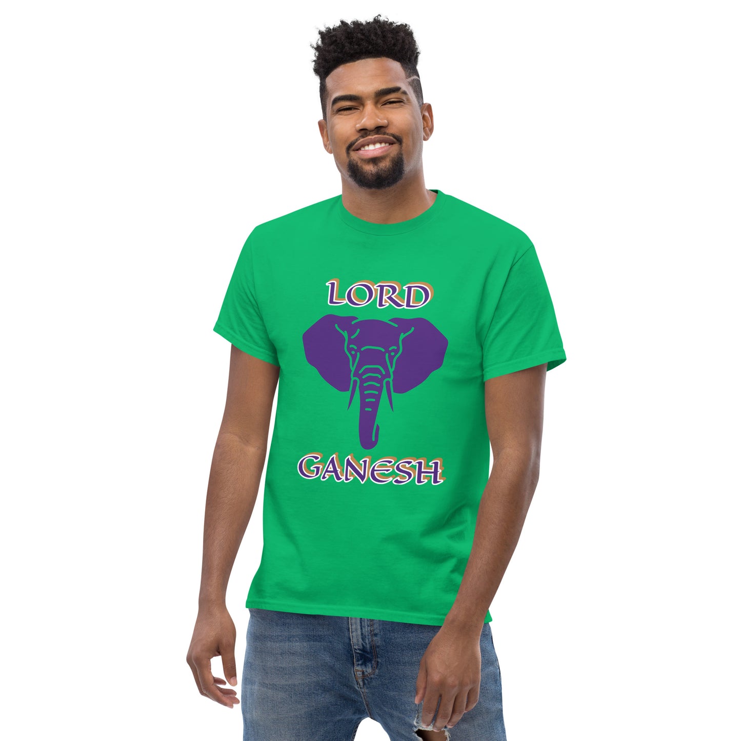 Lord Ganesh Purple Unisex classic tee