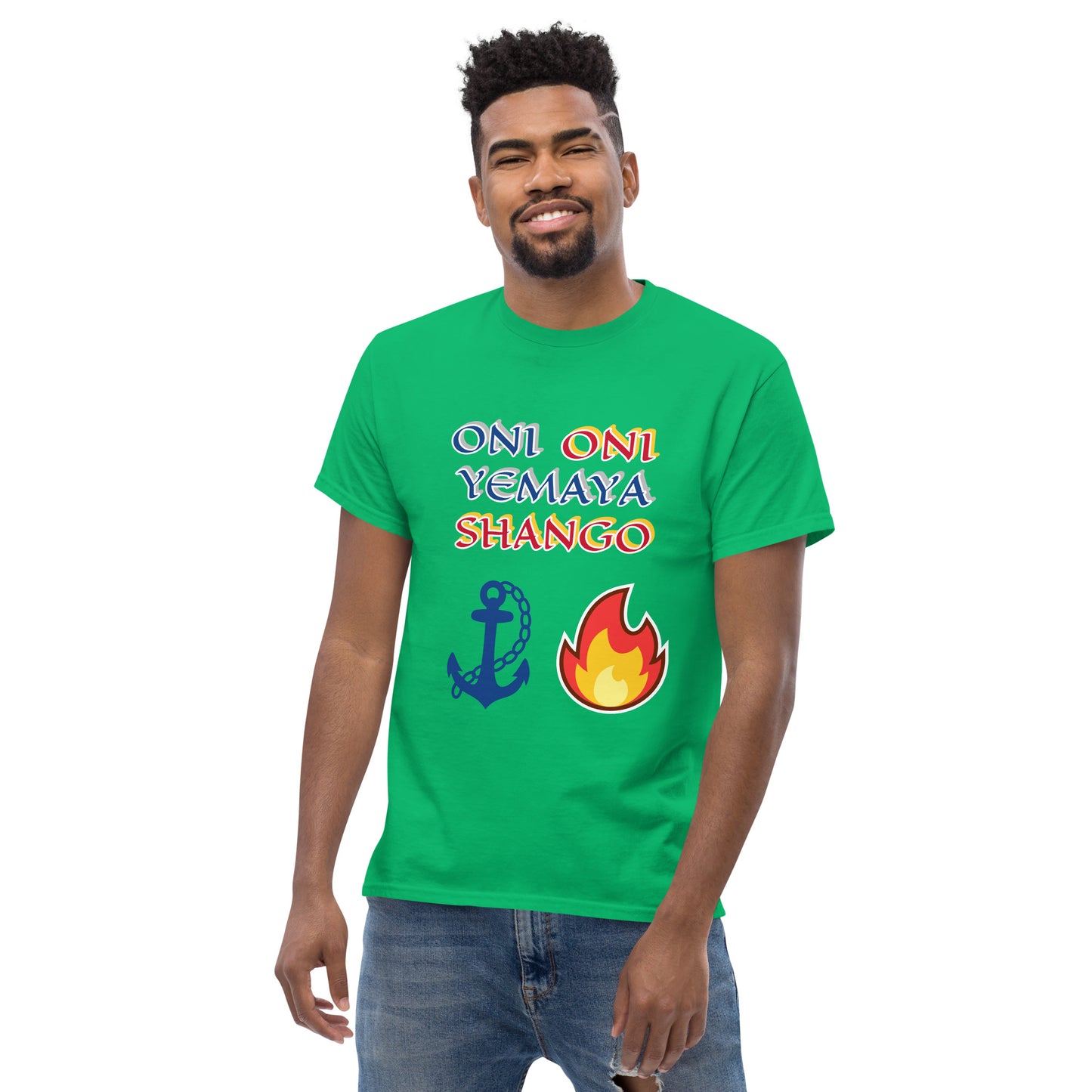 Oni Oni Yemaya/ Shango icon Lucumi Unisex classic tee