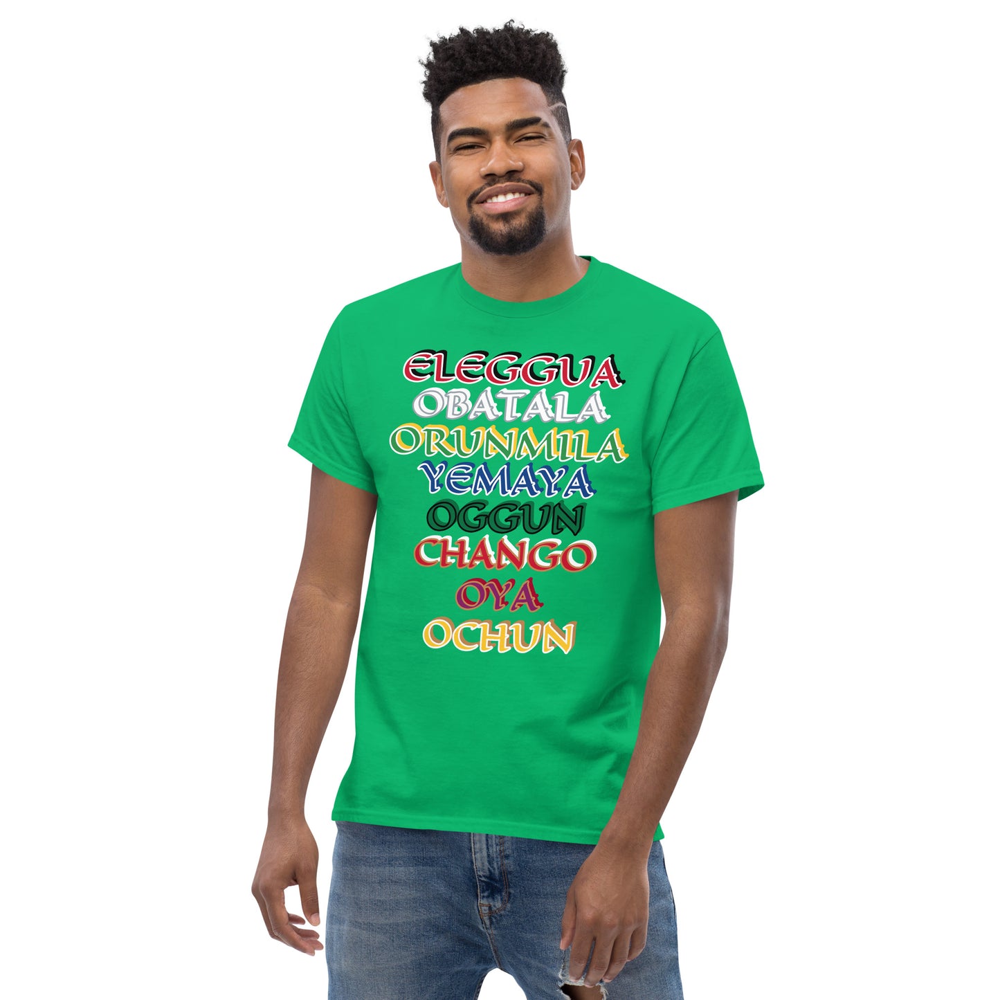 Oricha Hierarchy Lucumi Unisex classic tee 1