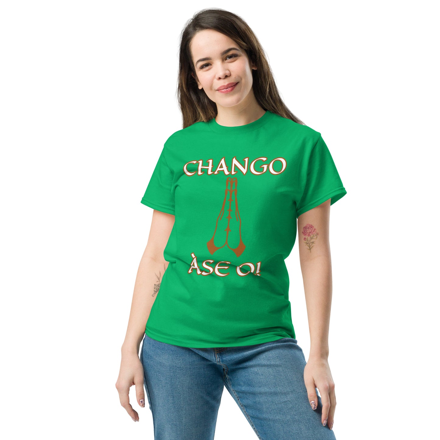 Chango Lucumi Ase o Unisex classic tee