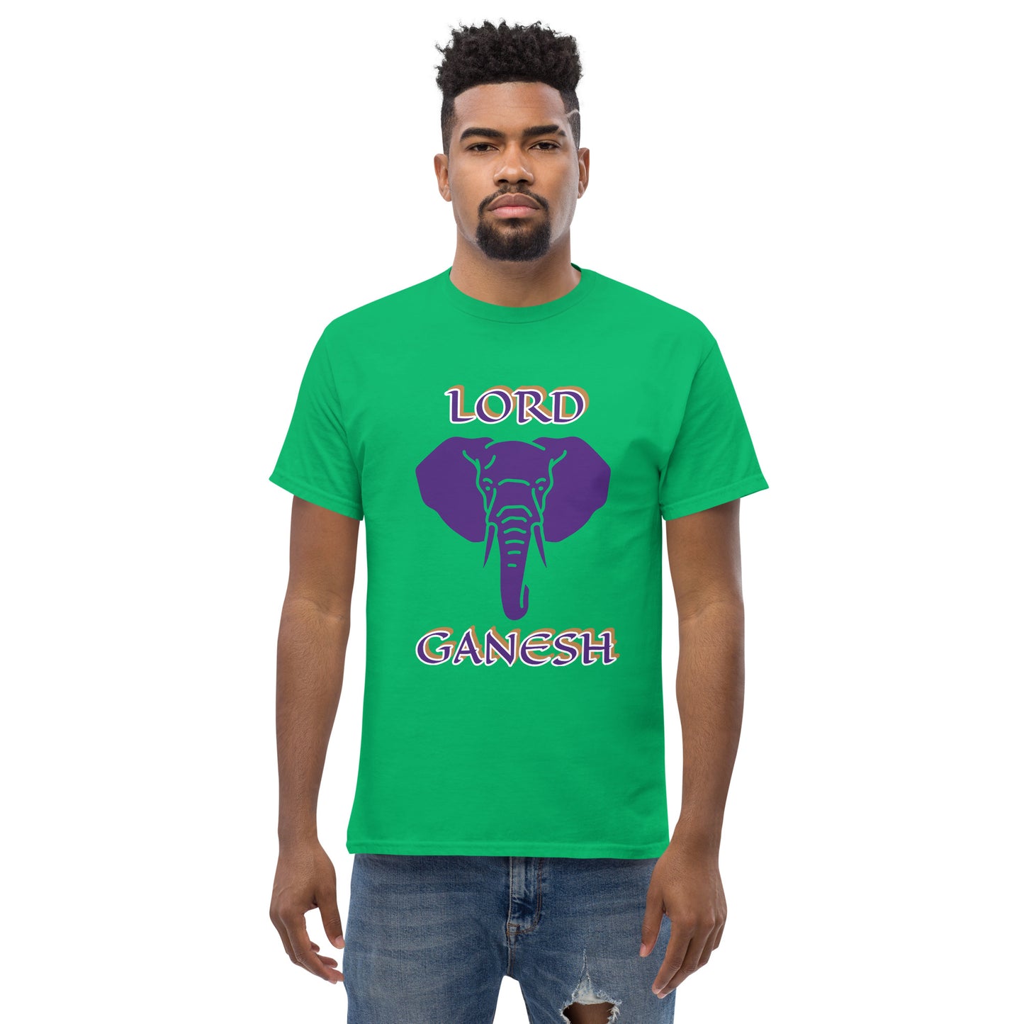 Lord Ganesh Purple Unisex classic tee