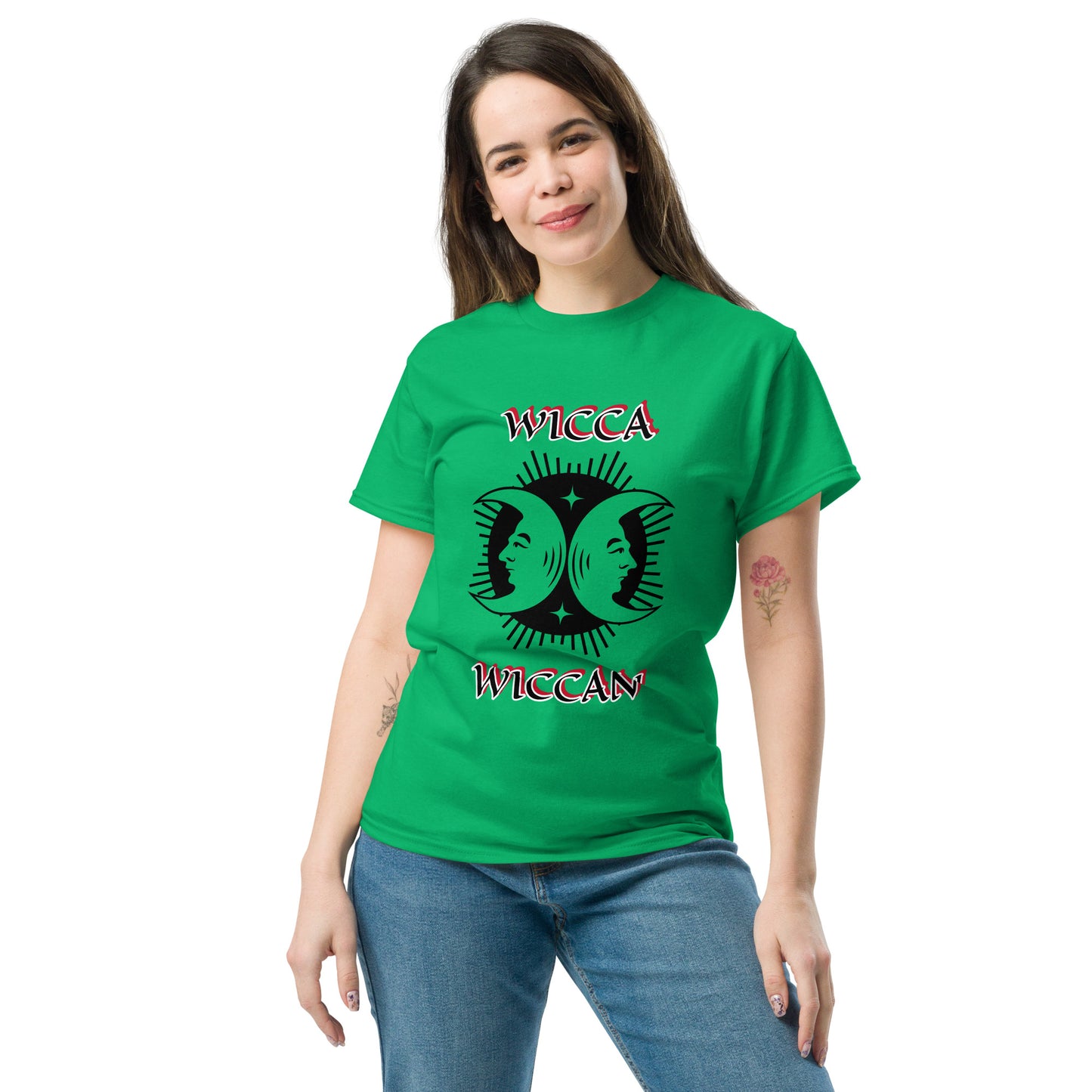 Wicca Black Wiccan Unisex classic tee