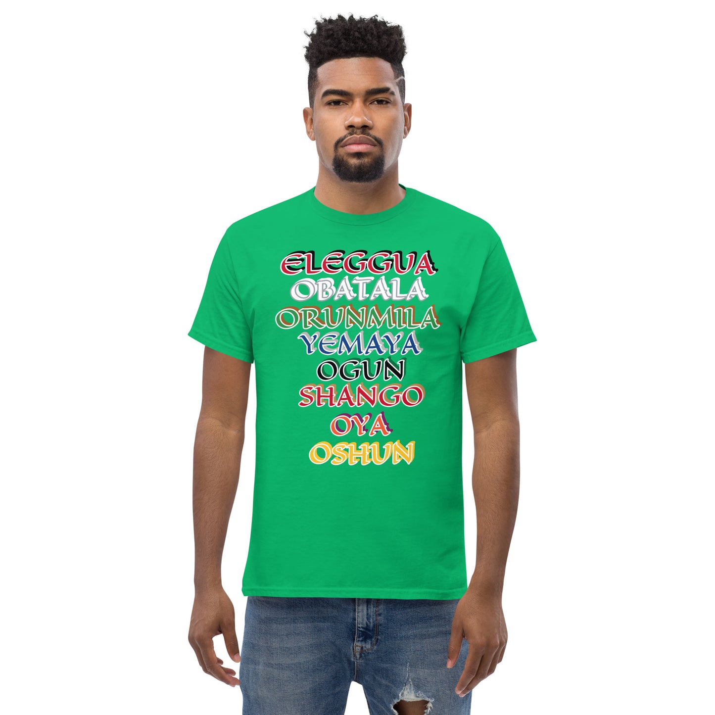 Orisha Hierarchy Lucumi Unisex classic tee