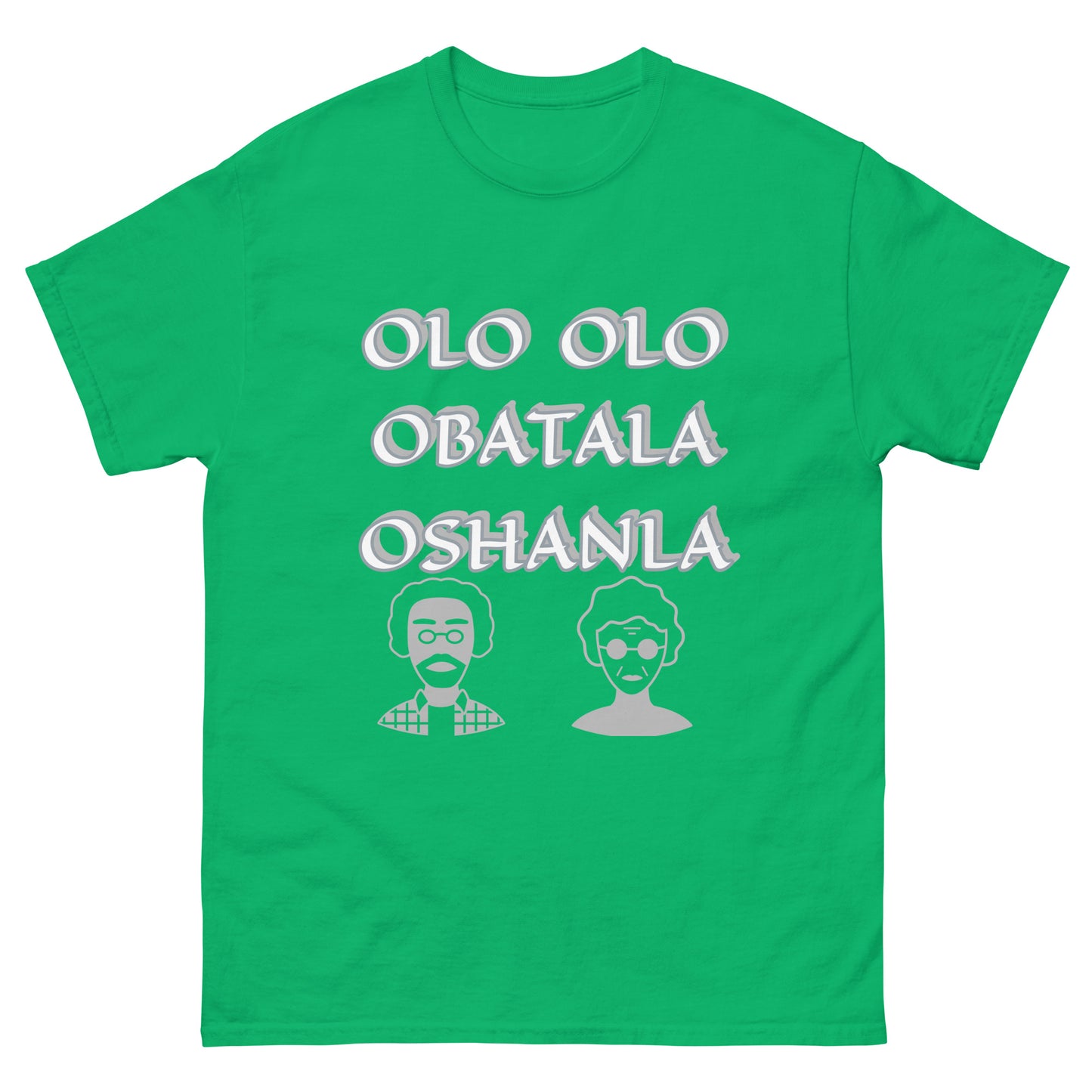 Olo Olo Obatala Oshanla Lucumi icon Unisex classic tee