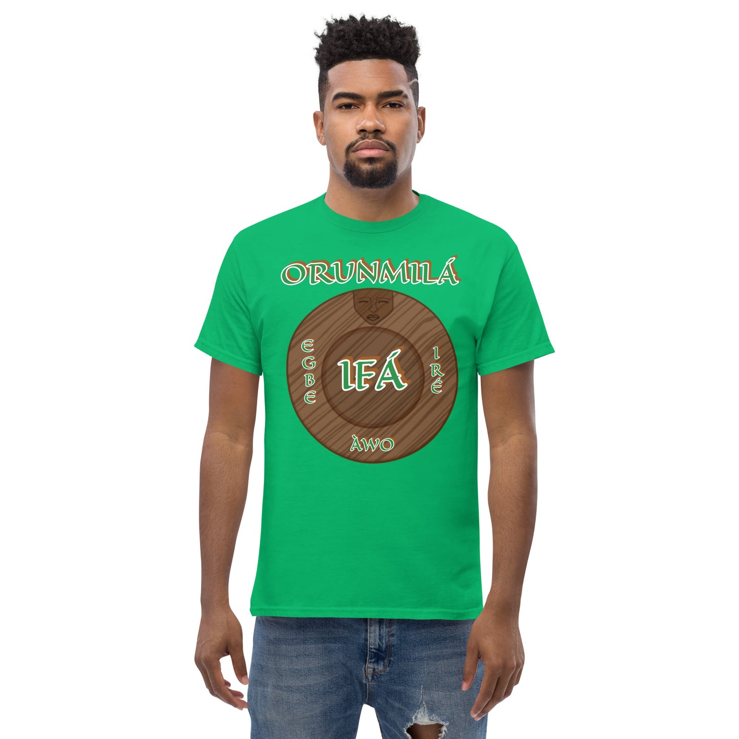 ORUNMILÁ Egbe IRÉ ÀWO Ifa Isese Unisex classic tee