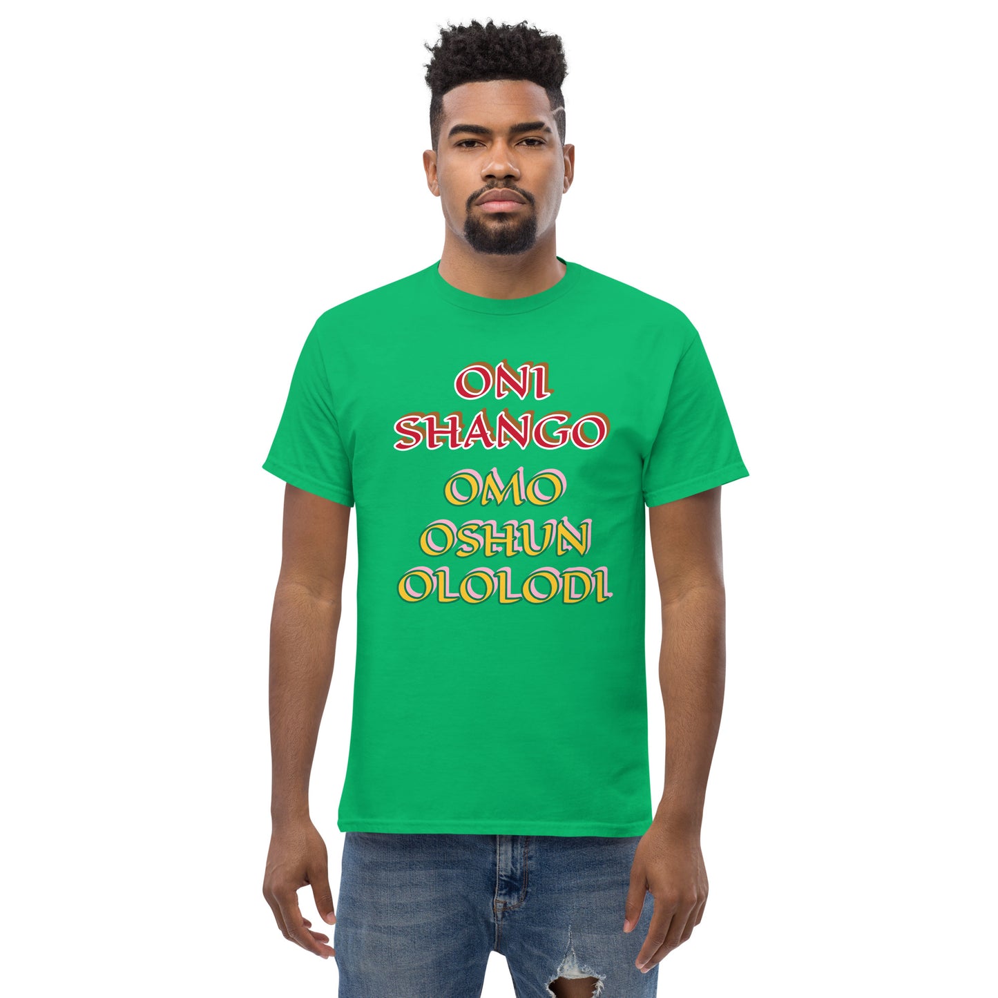 Oni Shango Omo Oshun Ololodi Lucumi Unisex classic tee