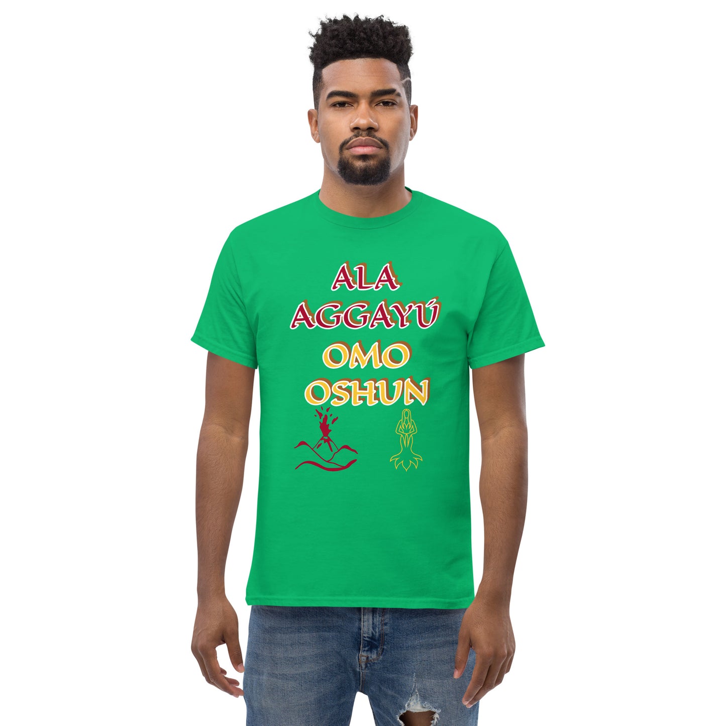 Ala Aggayu Omo Oshun Ololodi Lucumi icon Unisex classic tee