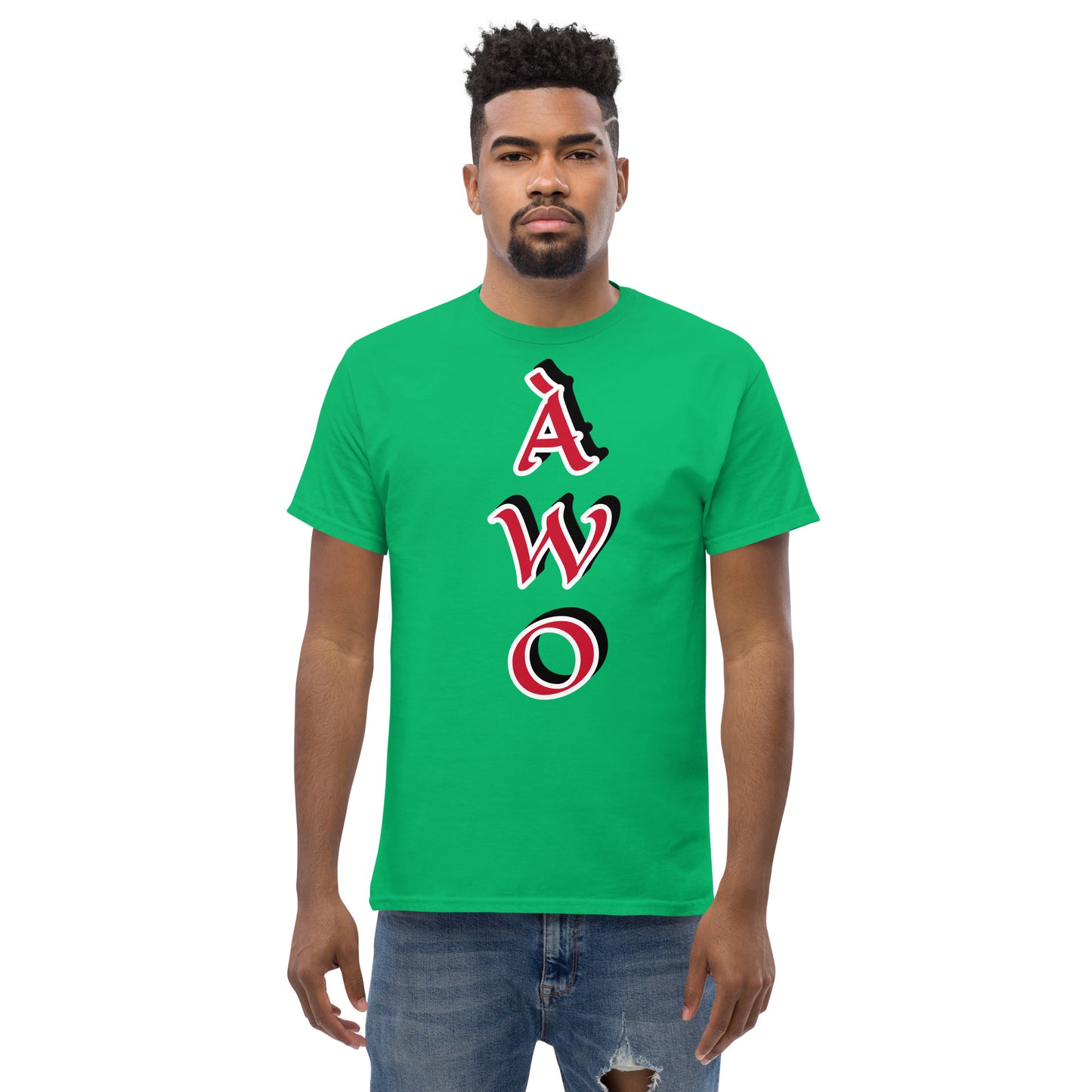 ÀWO Vertical Signature Unisex classic tee