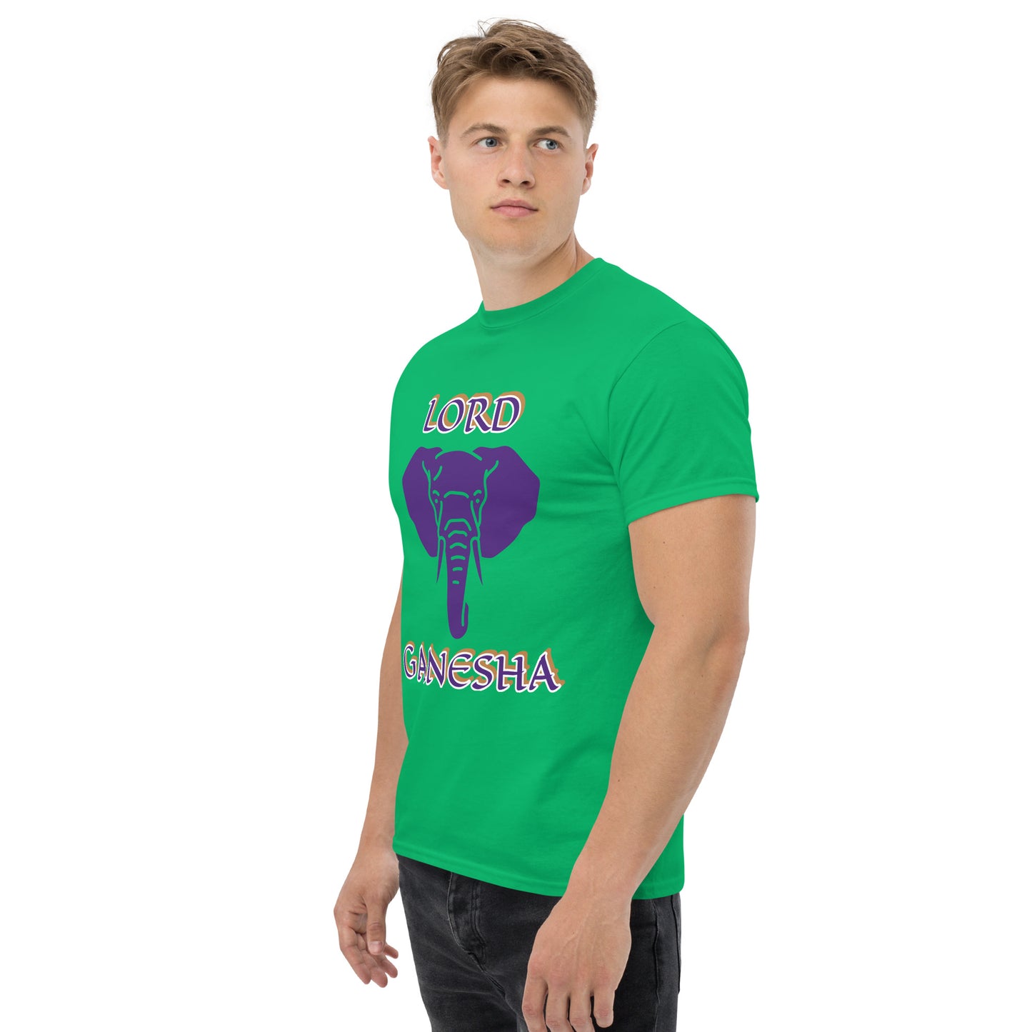 Lord Ganesha Purple Unisex classic tee