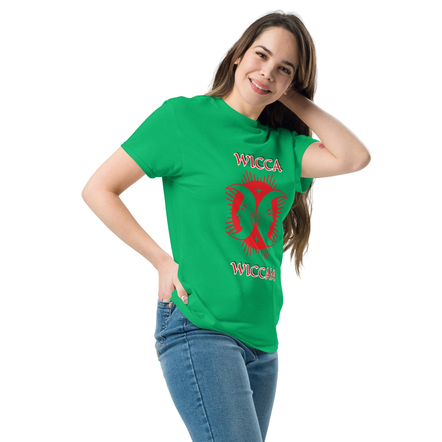 Wicca Red Wiccan Unisex classic tee