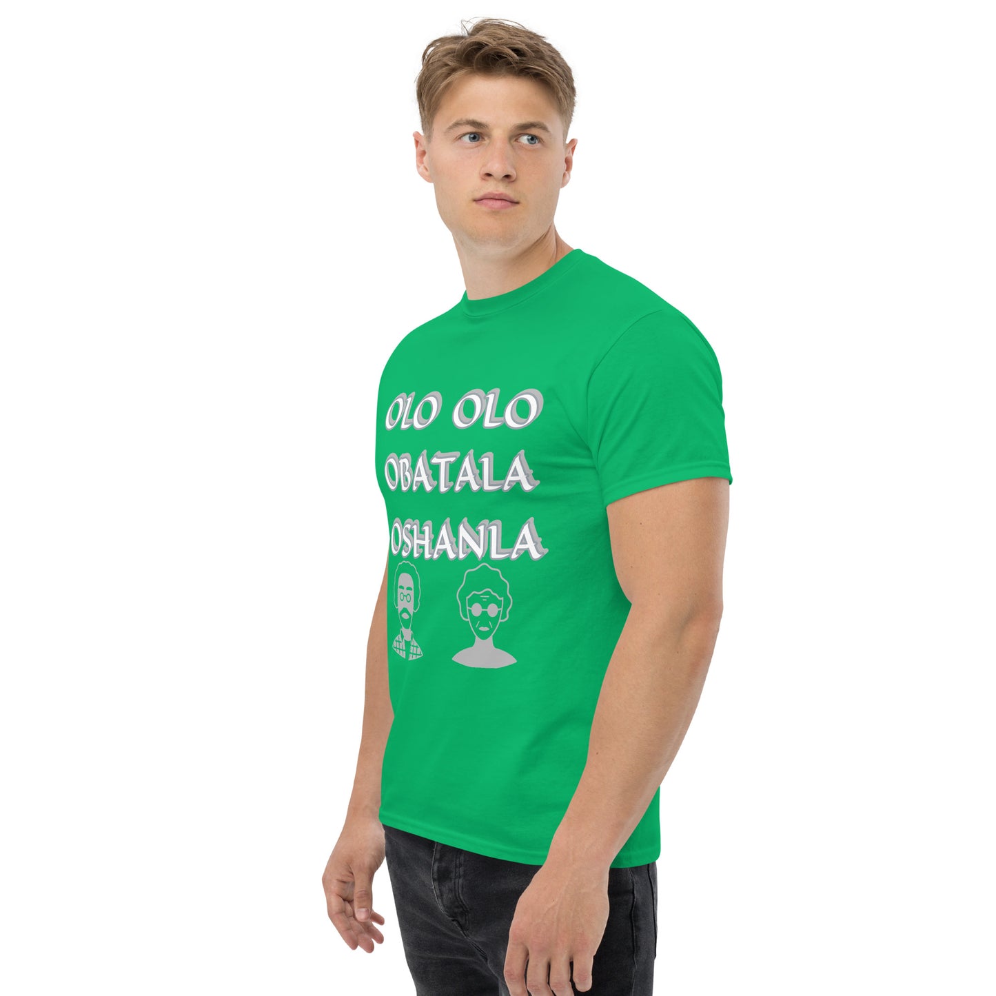 Olo Olo Obatala Oshanla Lucumi icon Unisex classic tee