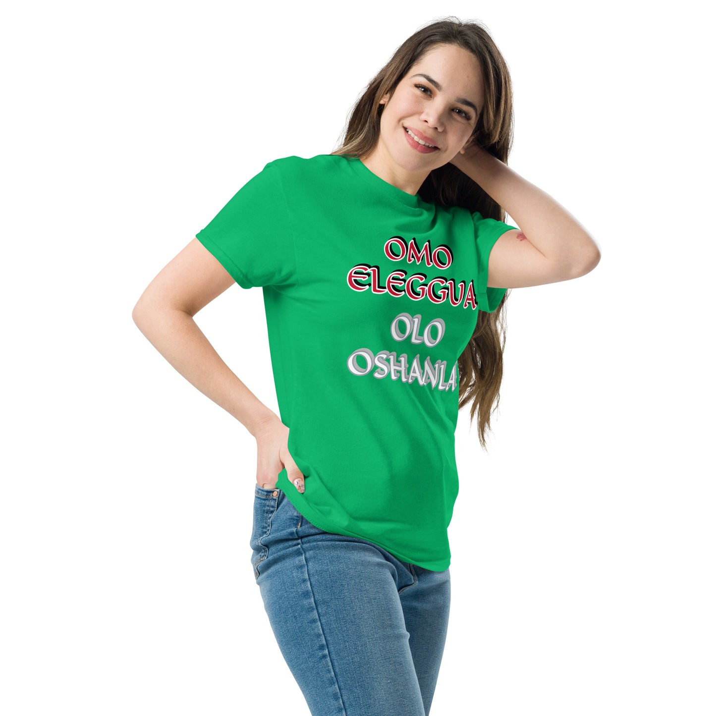 Omo Eleggua Olo OSHANLA Lucumi Unisex classic tee