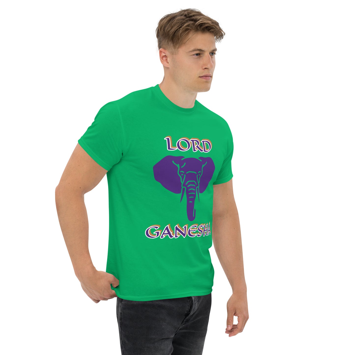 Lord Ganesha Purple Unisex classic tee