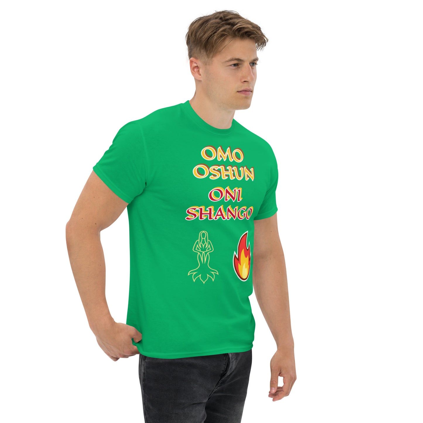 Omo Oshun Oni Shango icon Lucumi Unisex classic tee