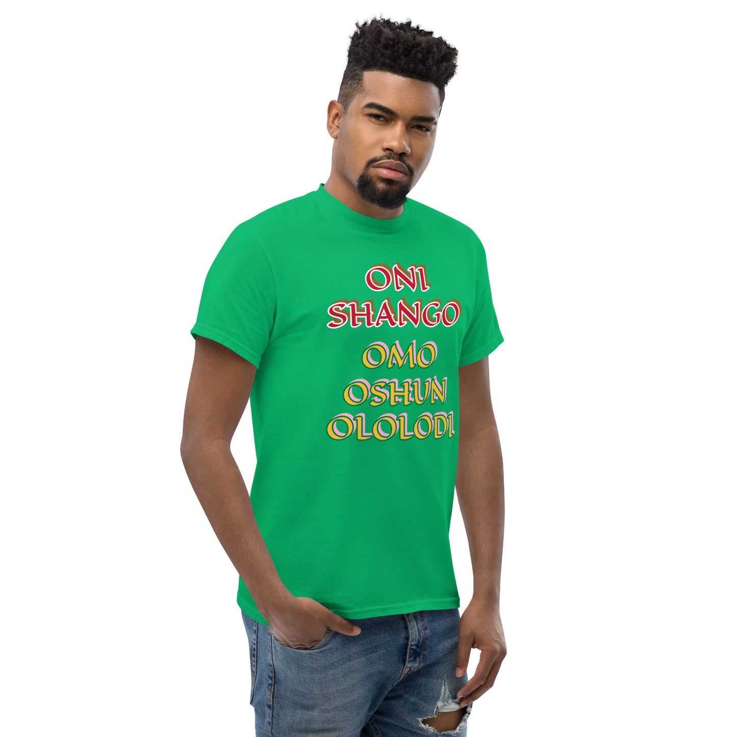 Oni Shango Omo Oshun Ololodi Lucumi Unisex classic tee