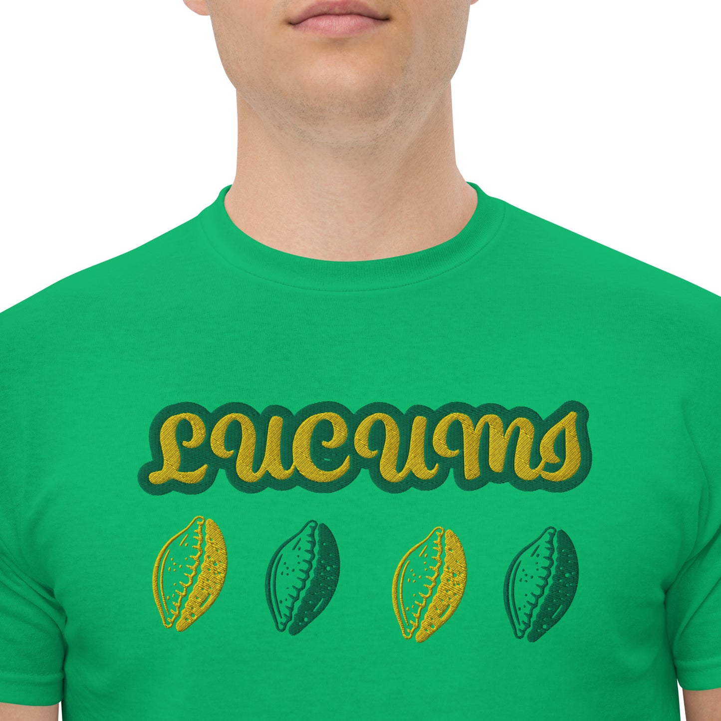 Lucumi Cowrie Reversed Embroidered Unisex classic tee