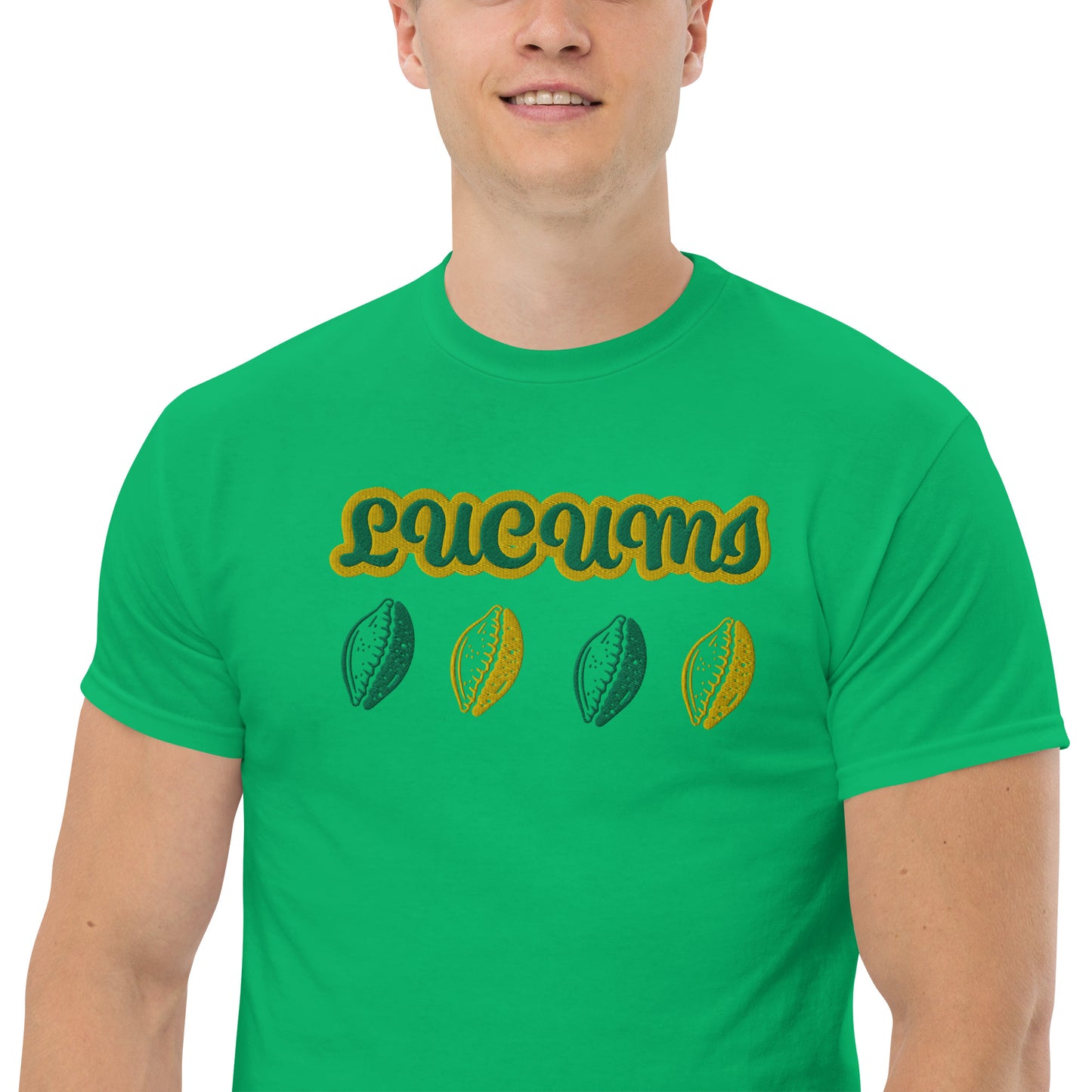 Lucumi Cowrie Embroidered Unisex classic tee