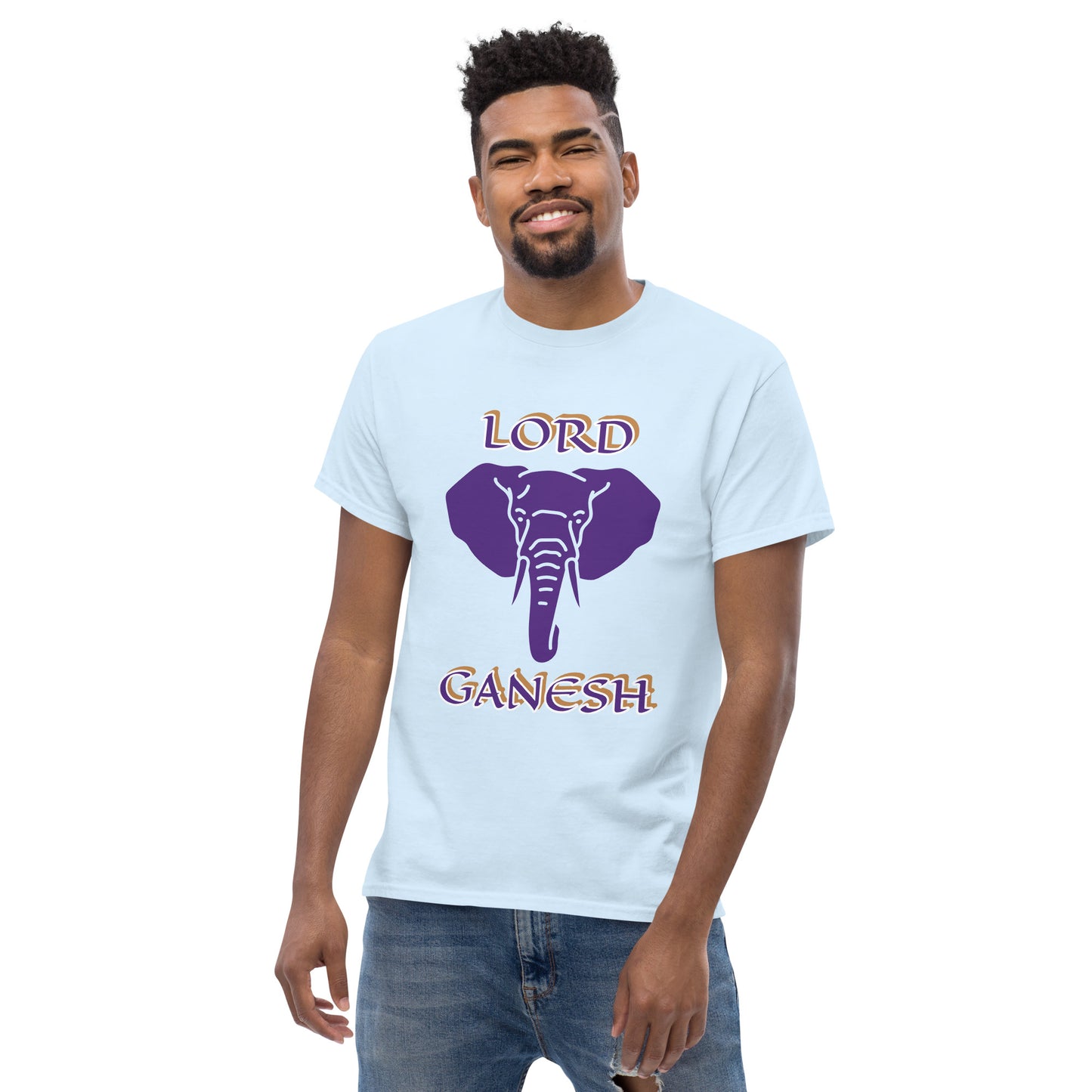 Lord Ganesh Purple Unisex classic tee