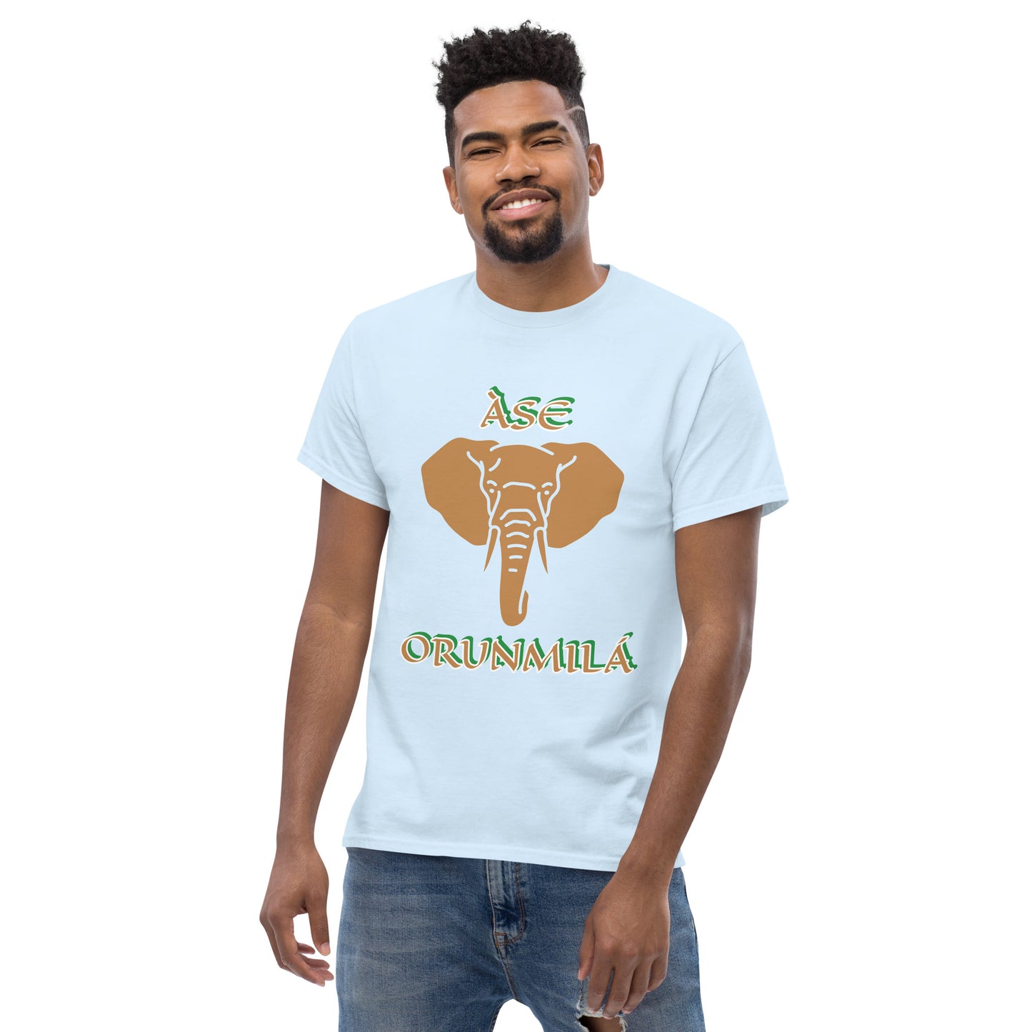 Ase Orunmila Isese reverse Unisex classic tee